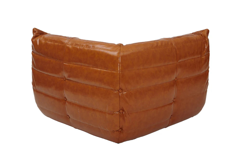 Togo Fireside Leather Chair (Corner Module) - Amazon