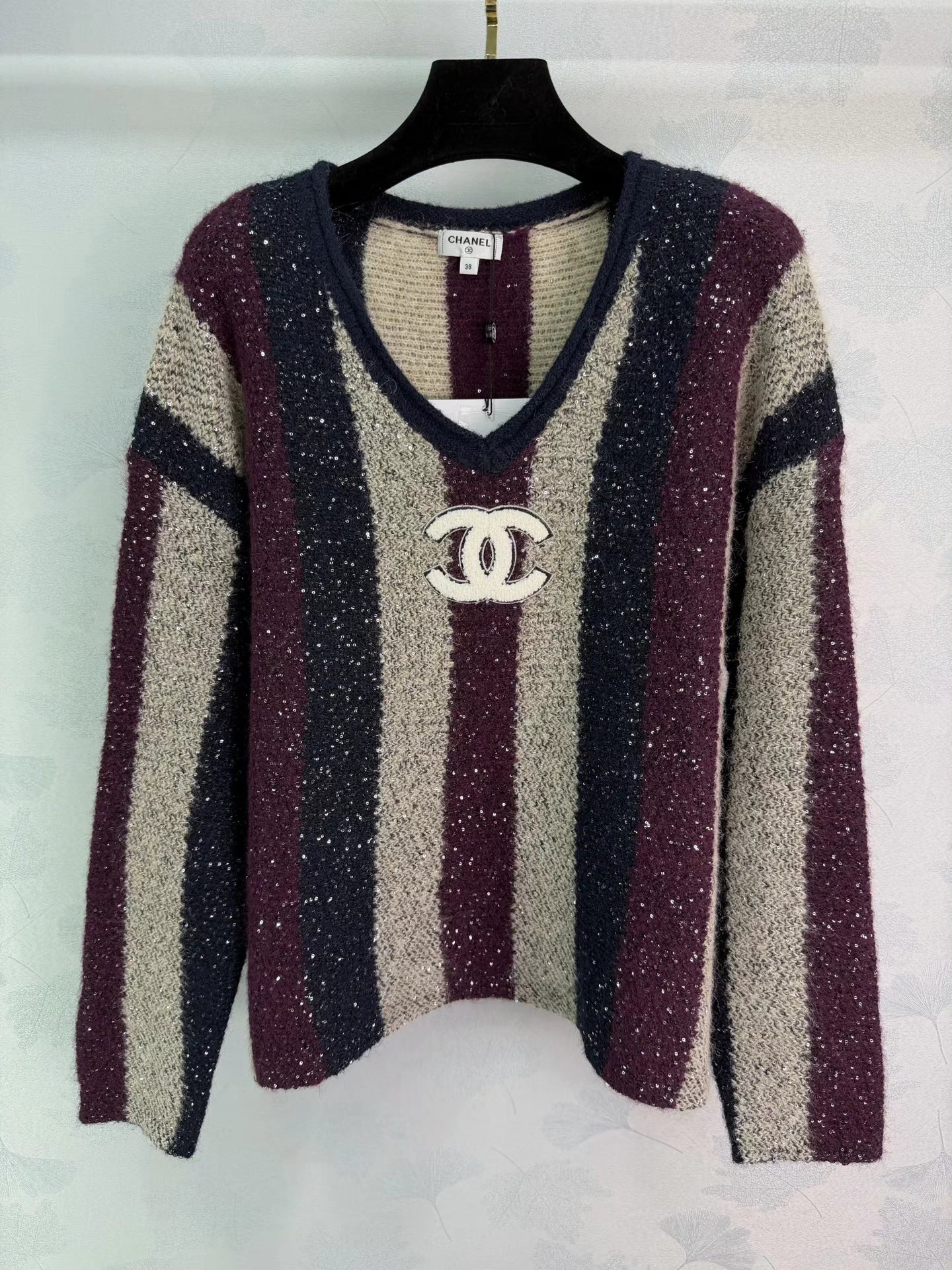 Striped Knit Sweater