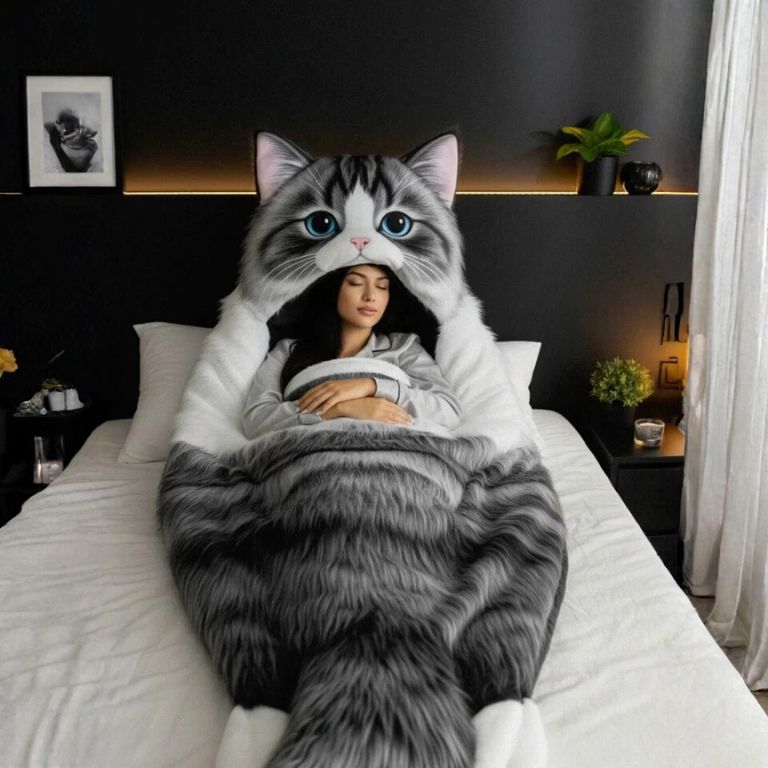 2026 Latest Fluffy Cat Sleeping Bags | Cozy, Cute & Purr-fectly Designed - Amazon