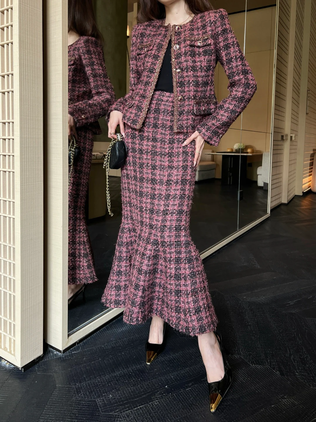 Elegant Tweed Suit