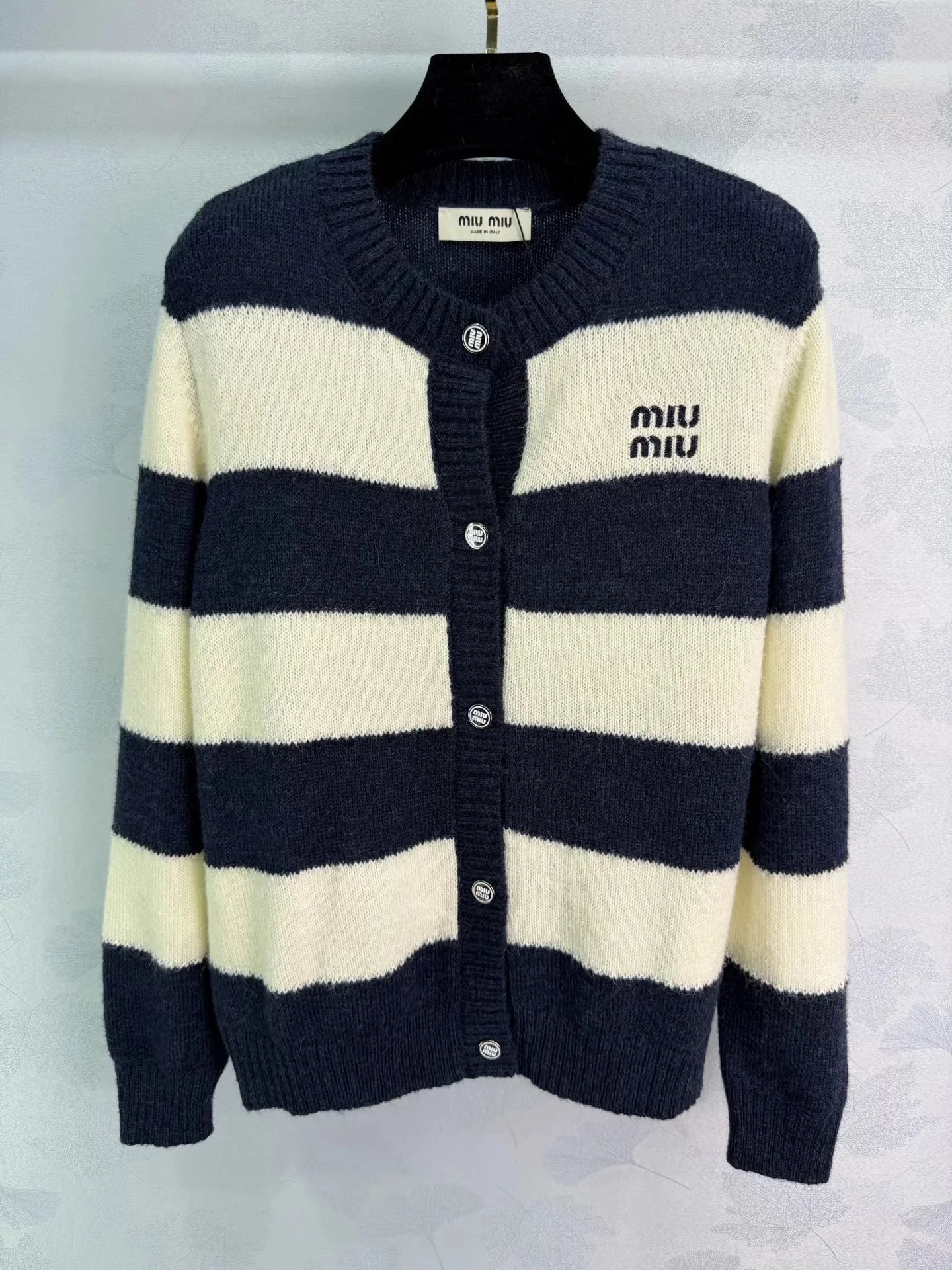 Striped Knit Cardigan