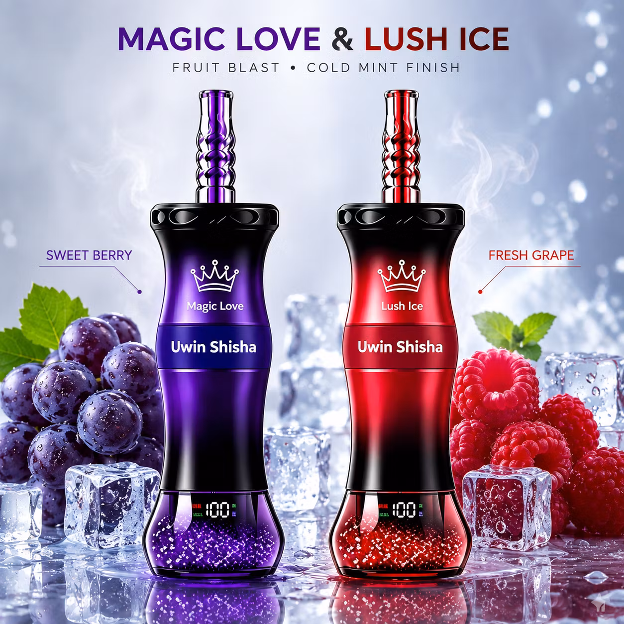 【Hot Sale🔥】Al Fakher Uwin Shisha 300K PUFFS Disposable Vape