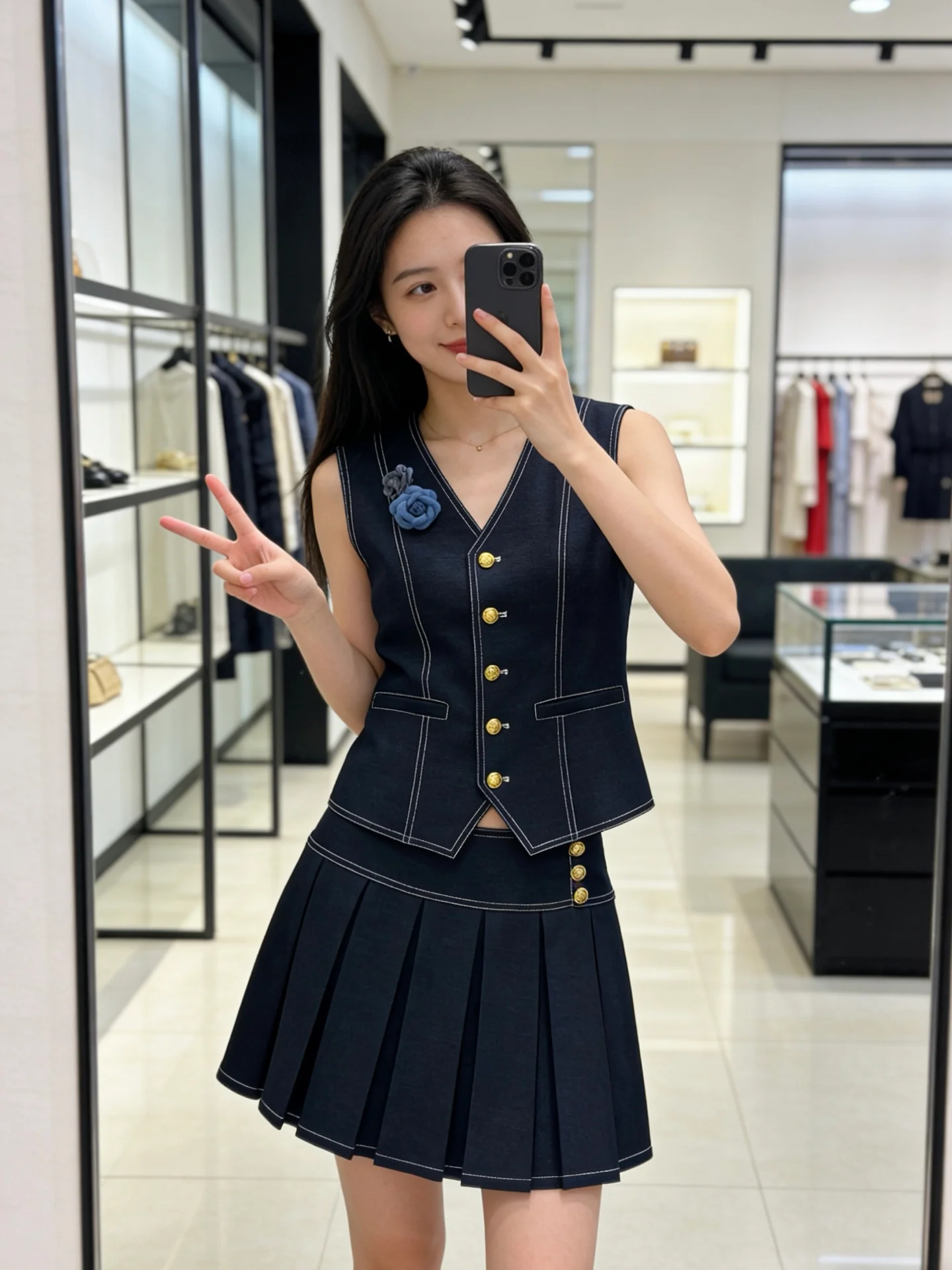 Youthful Soft Denim Set