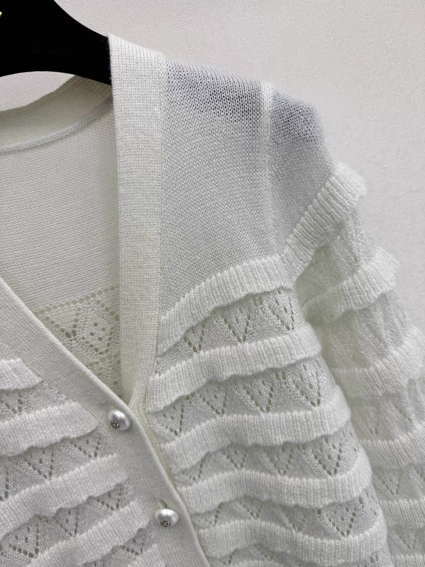 26ss Sequined Knit Set