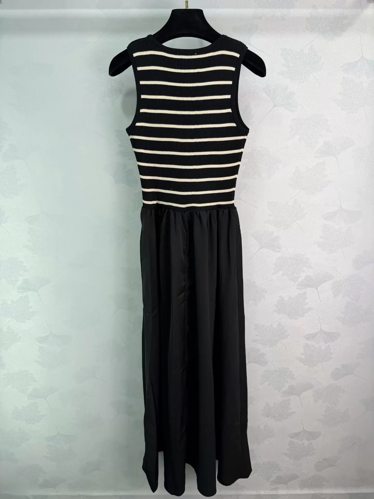 Striped Knit Vest Dress