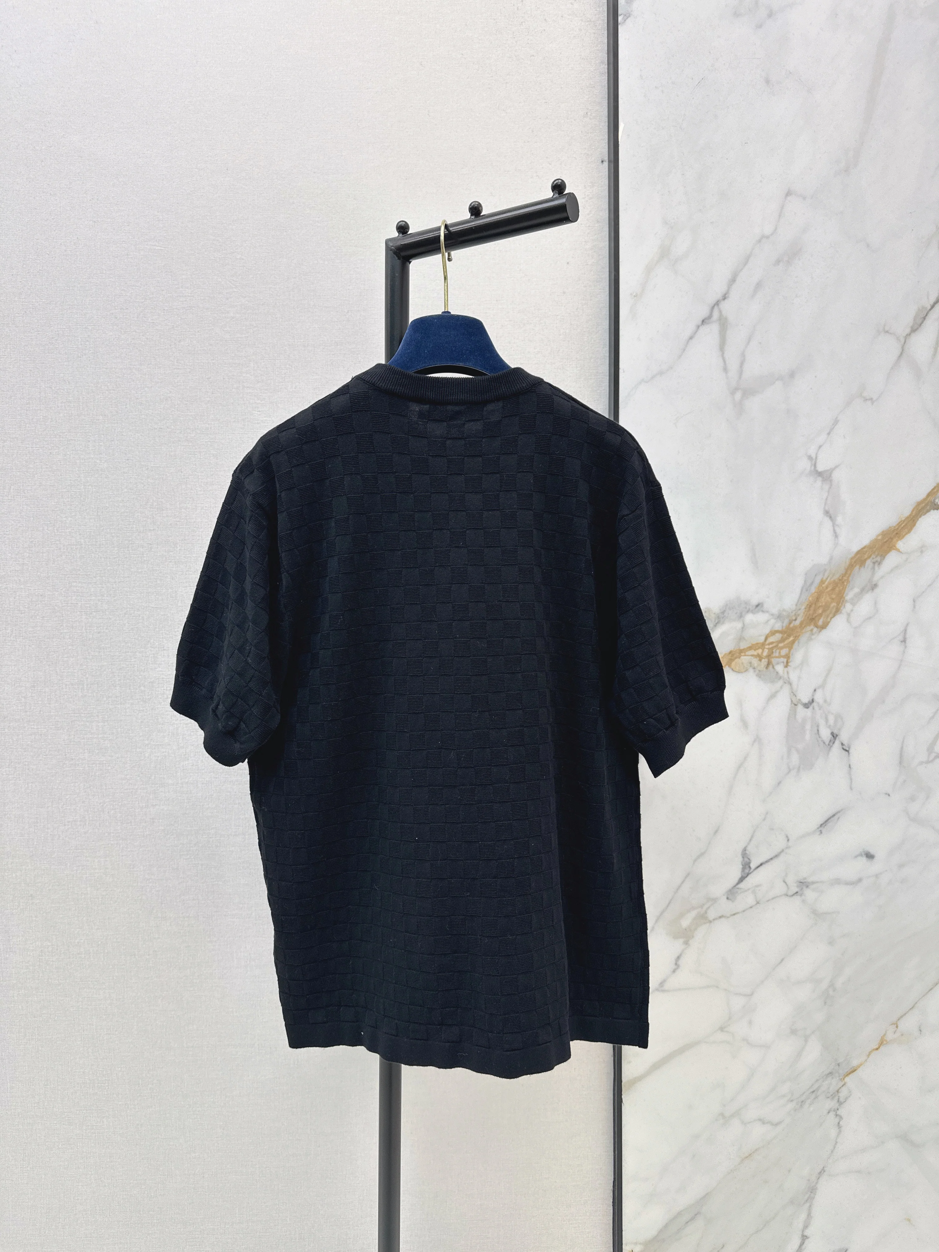 26ss Logo Knit Short-Sleeve T-Shirt