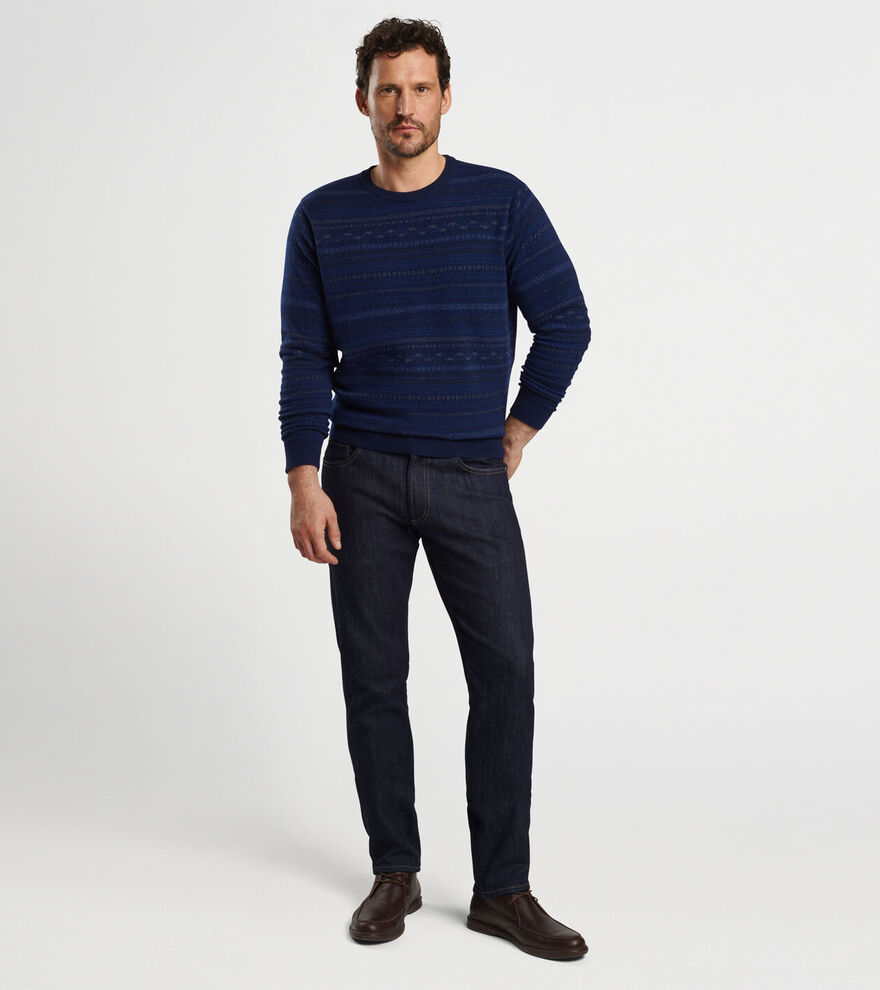 Vintage Washed Five-Pocket Denim