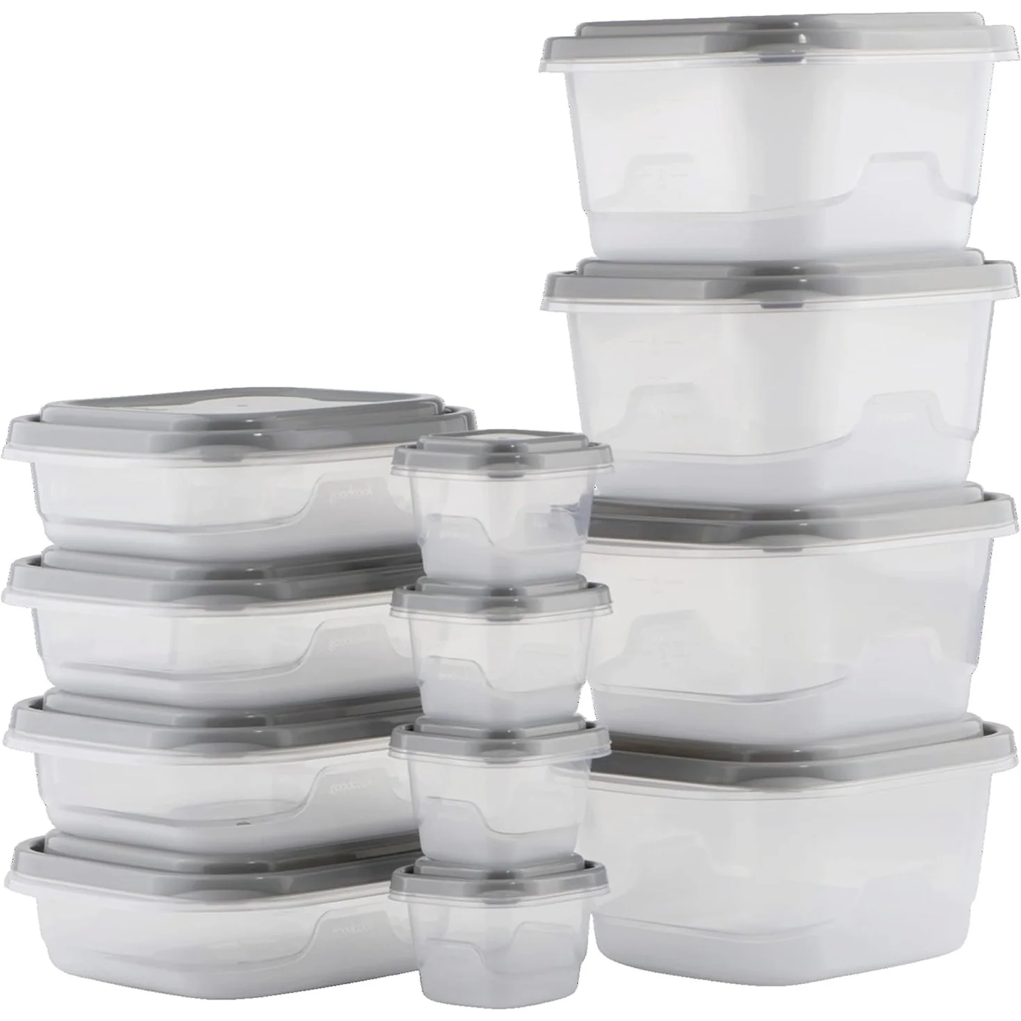 BPA-Free Plastic Food Storage Containers with Lids - Amazon