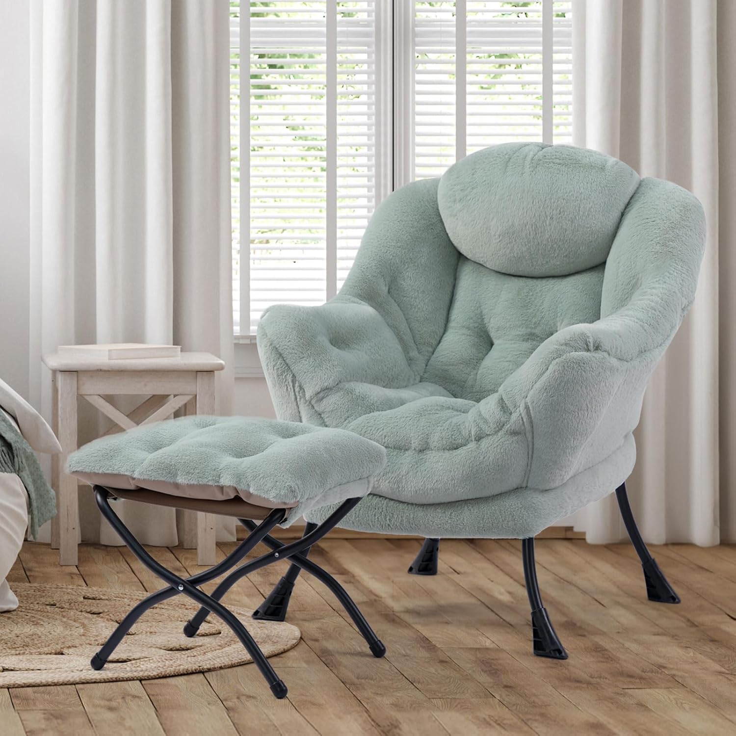 Lazy Chair for Living Room Accent Reading Chair Cozy Lounge Chair with Armrest Leisure Sofa Chair for Bedroom - Amazon