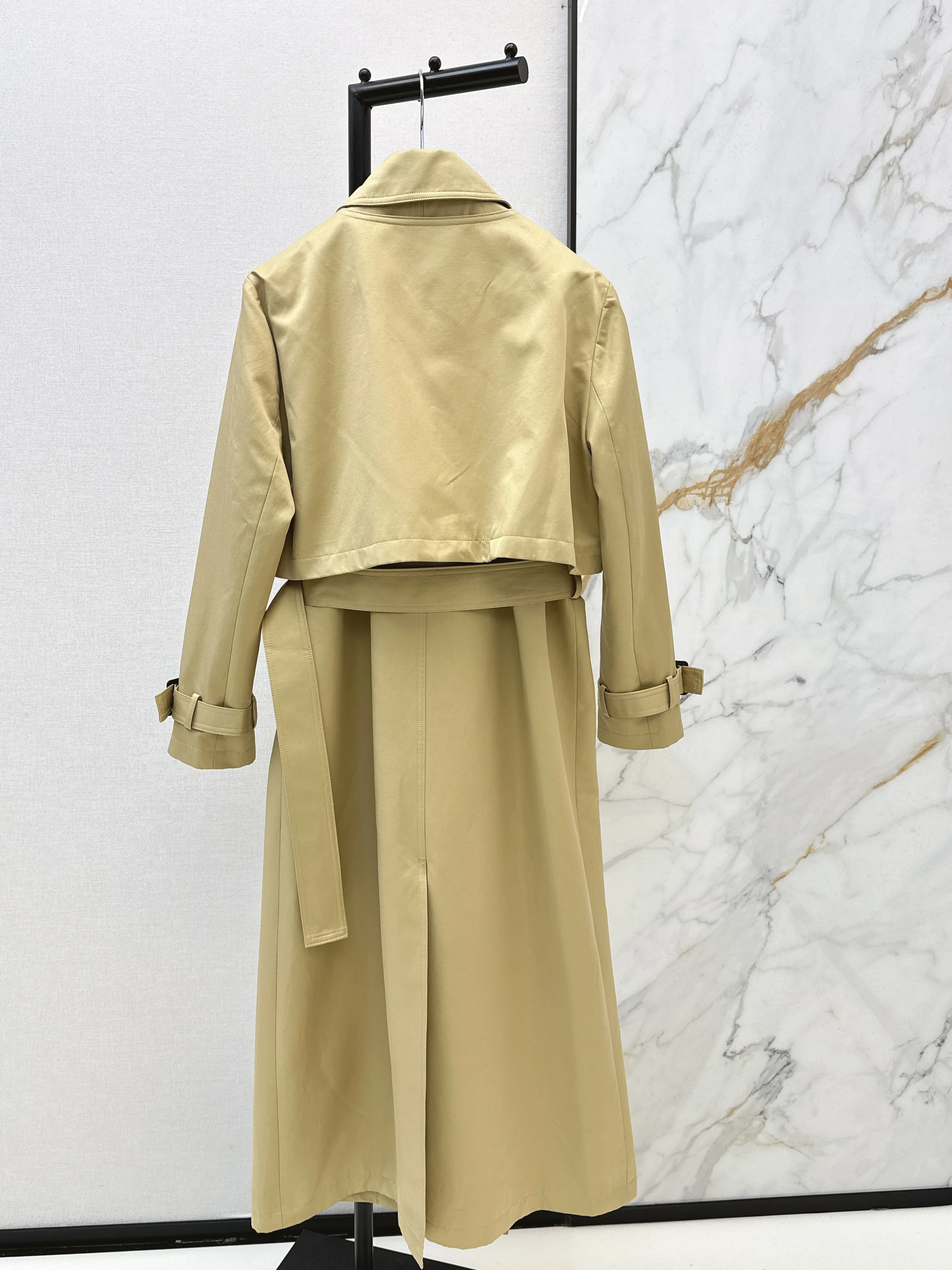 Detachable Two-Piece Trench Coat