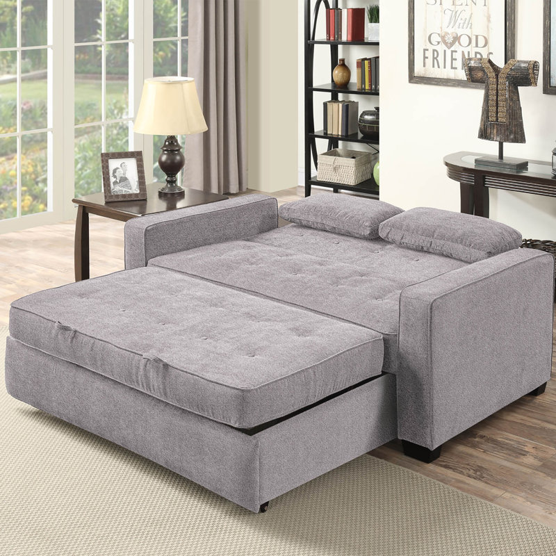 Serta Monroe Full Size Convertible Sleeper Sofa with Cushions - Amazon