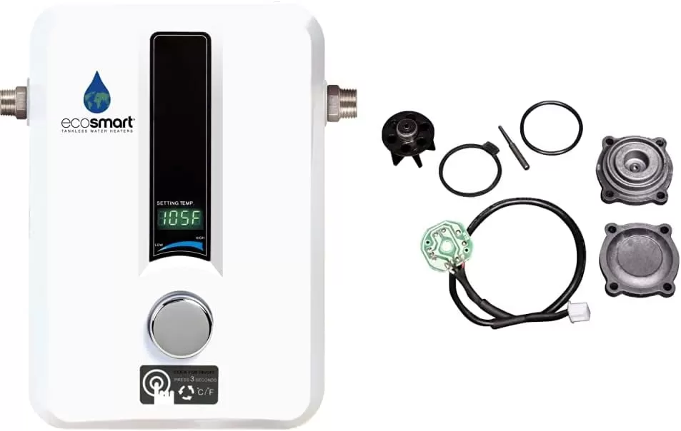 EcoSmart ECO 11 Electric Tankless Water Heater, 13KW at 240 Volts with Patented Self Modulating Technology - Amazon