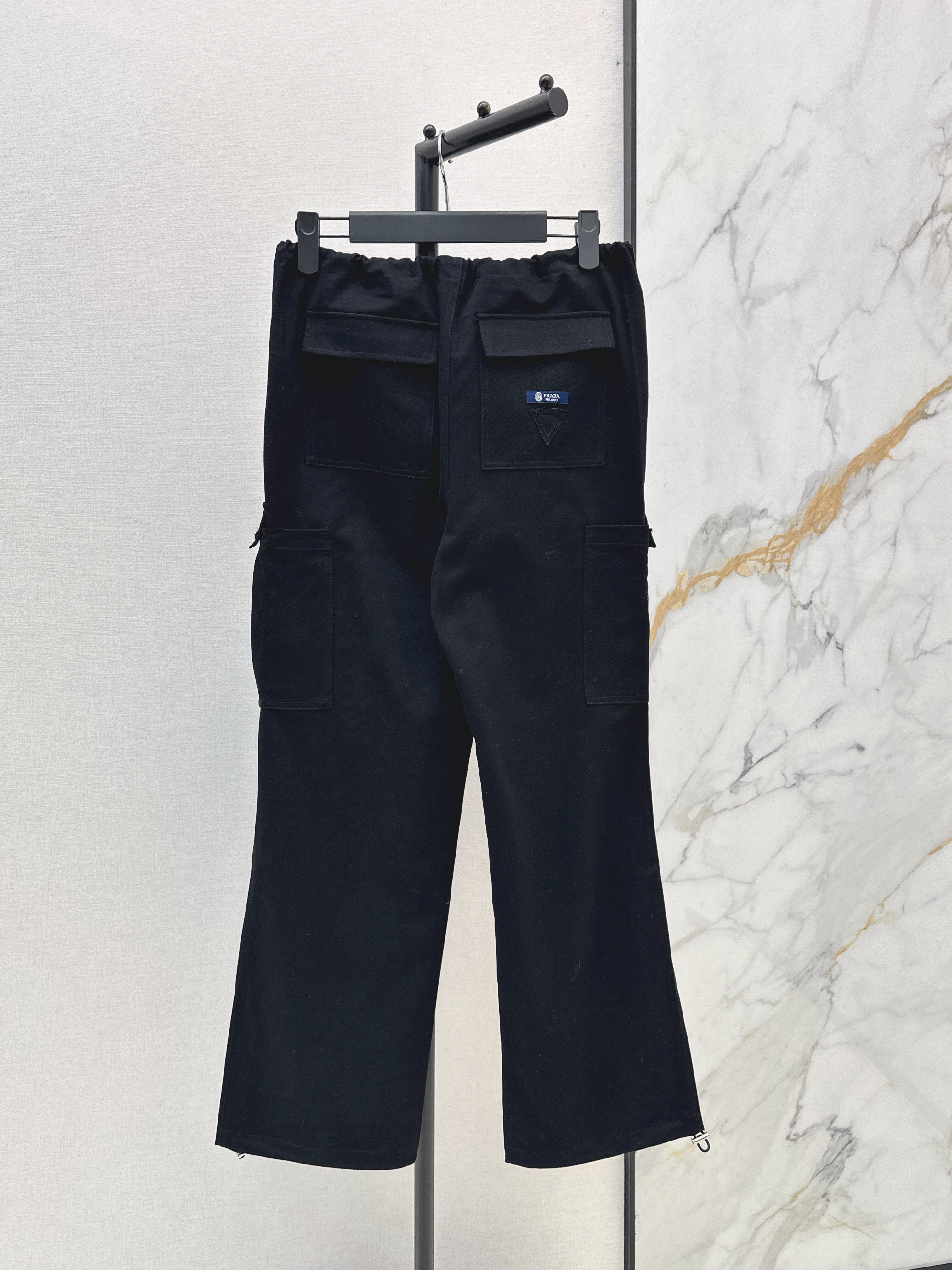 26ss Pure Cotton Wide-Leg Cargo Pants