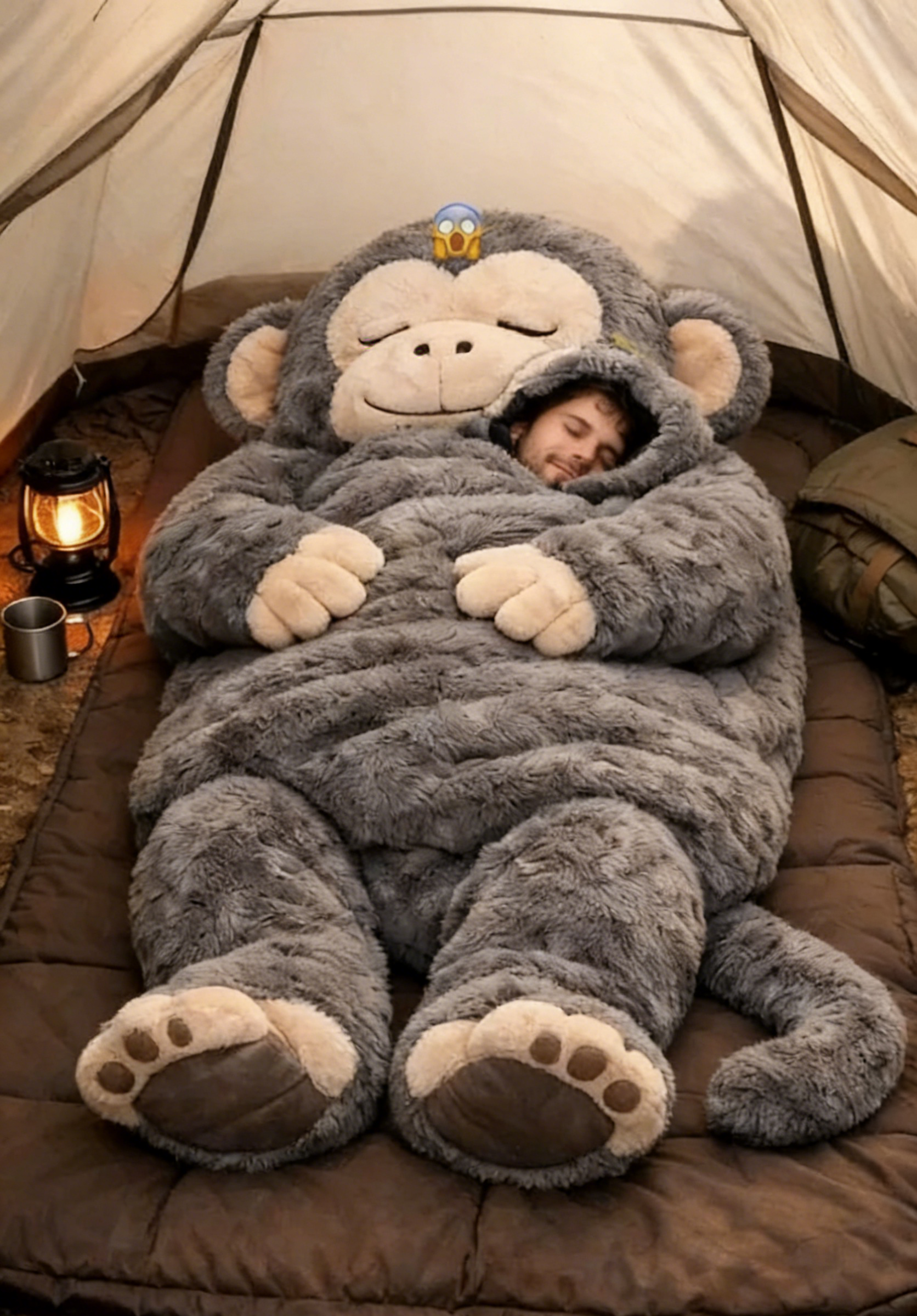 🔥Hot Sale 49% off🌟 Fluffy sleeping bag– Soft, Warm & Purrfectly Cozy😴💤 - Amazon