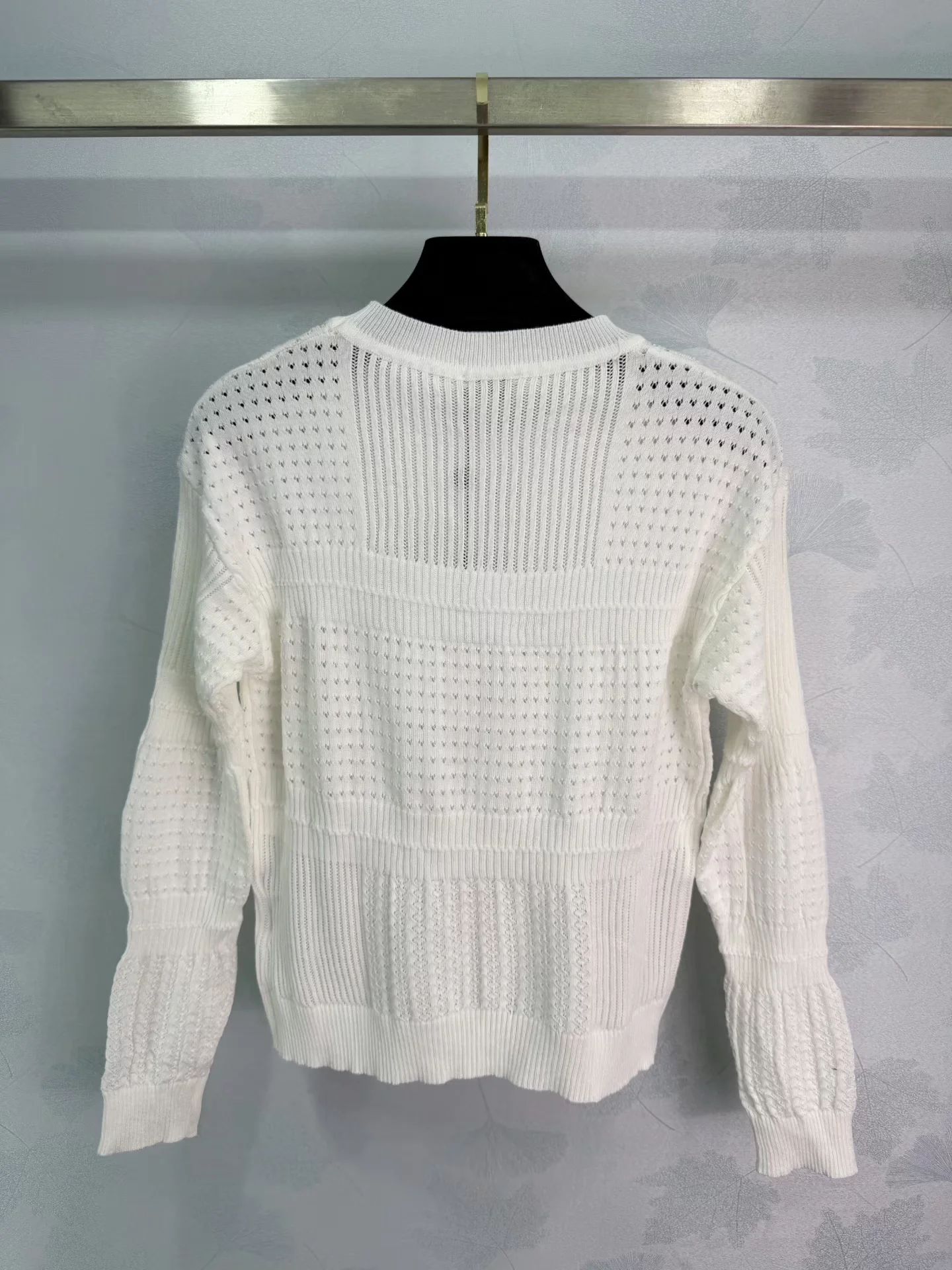 Openwork Knit Sweater