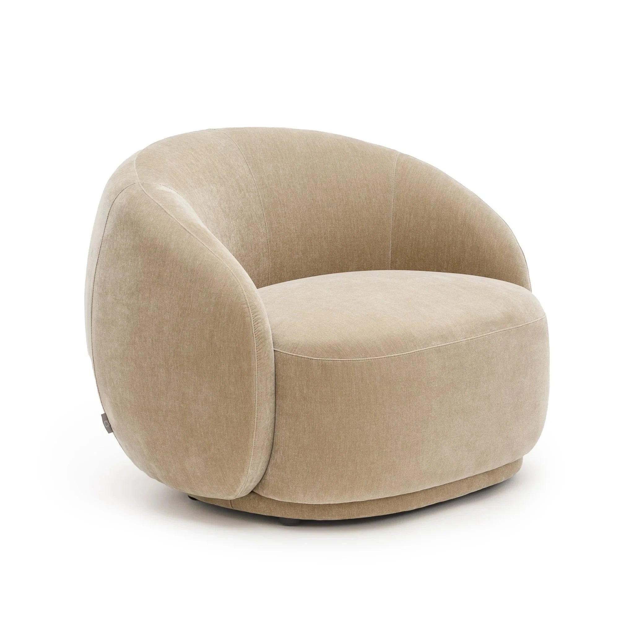 Boucle Curved Chair - Amazon