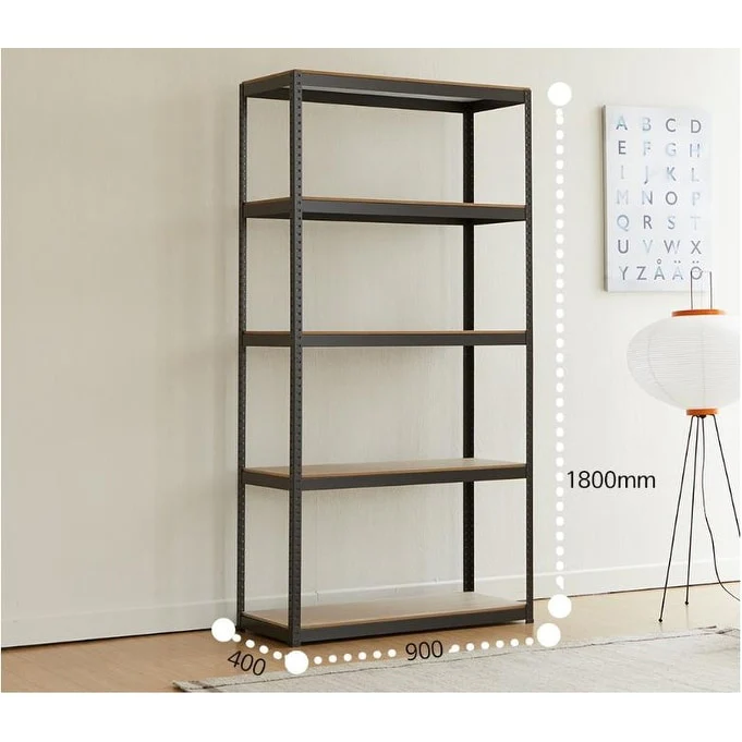 Storage Shelves - 5 Tier Adjustable Garage Storage Shelving - Amazon