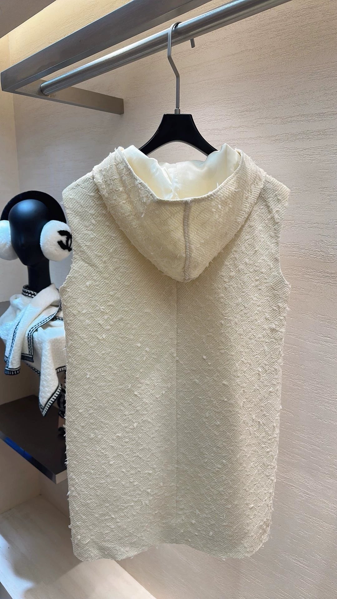 Hooded Sleeveless Dress