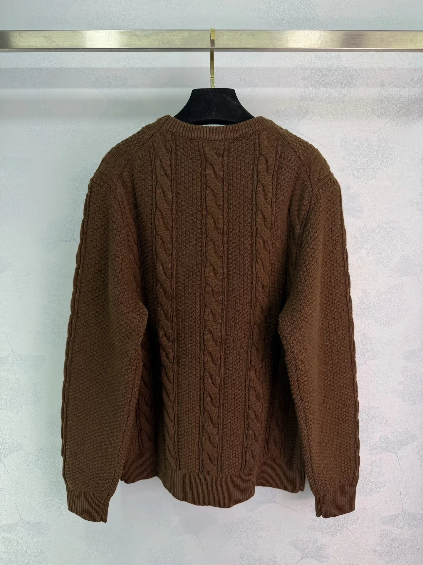 Retro Cable Knit Sweater