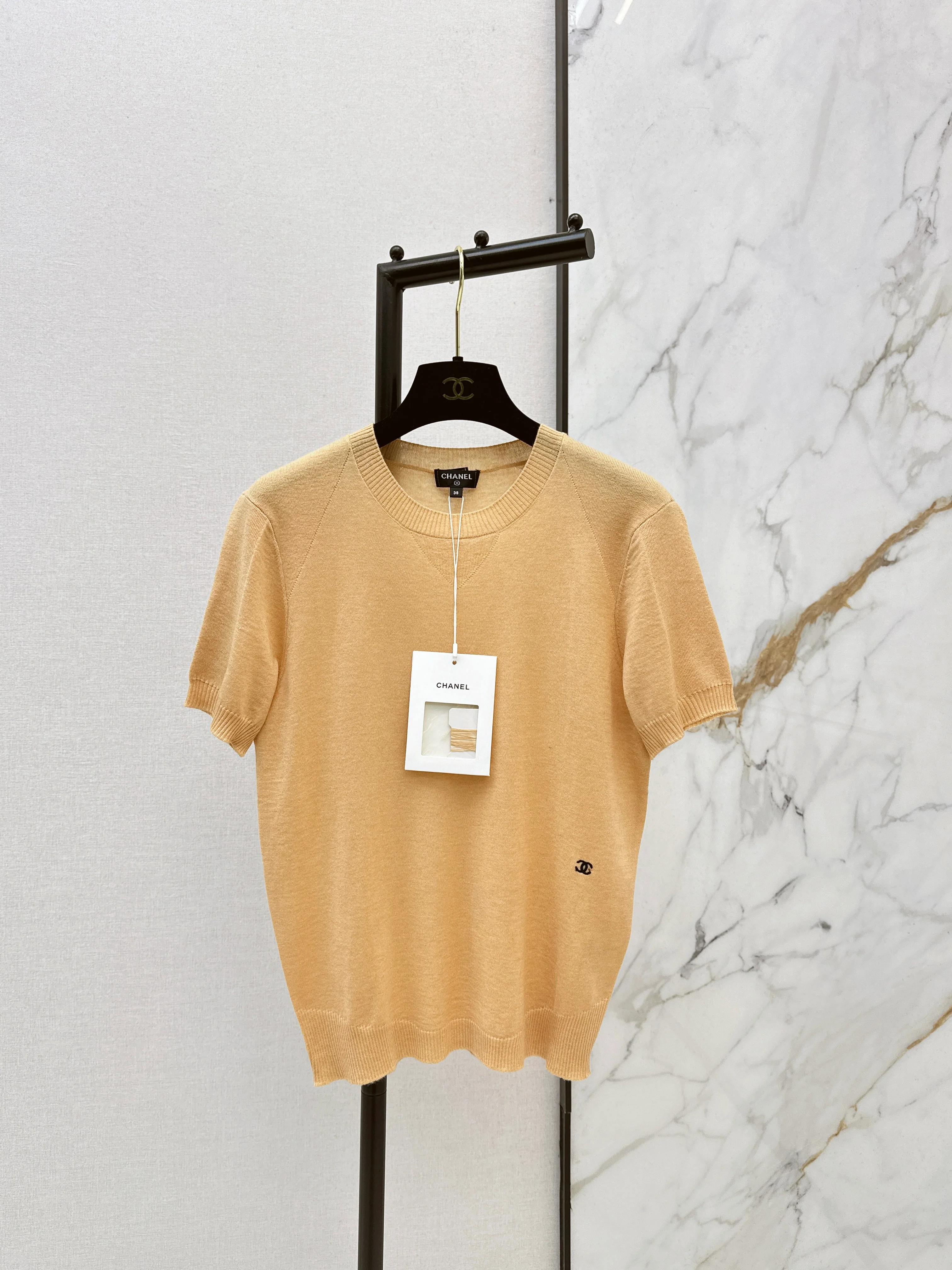 Knitted Short-Sleeve T-Shirt