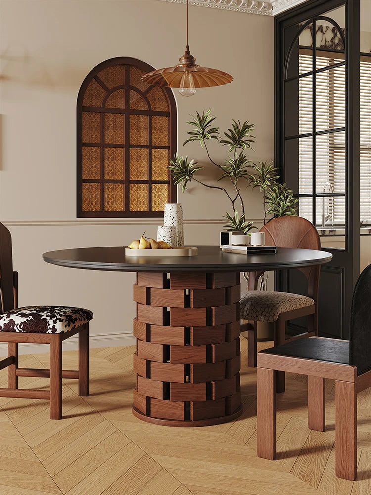 Wabi-Sabi Dining Table & Chairs Set - Amazon