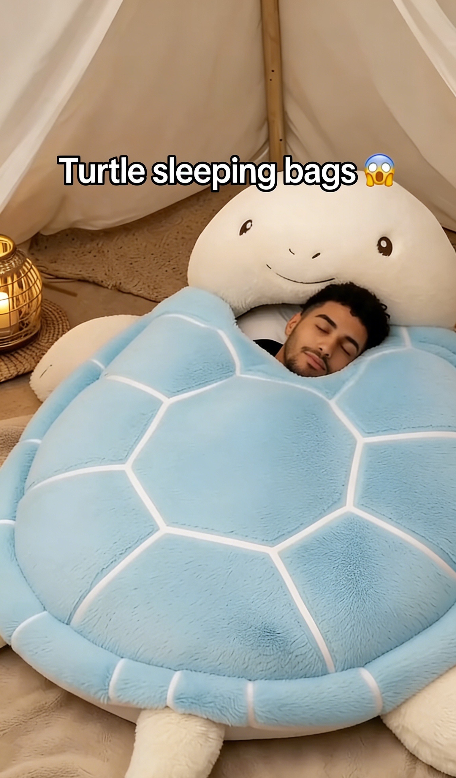 💤 Warning: Extreme Coziness Ahead! 💤 49% OFF Our Famous Fluffy Sleeping Bag! 🚧☁️ - Amazon