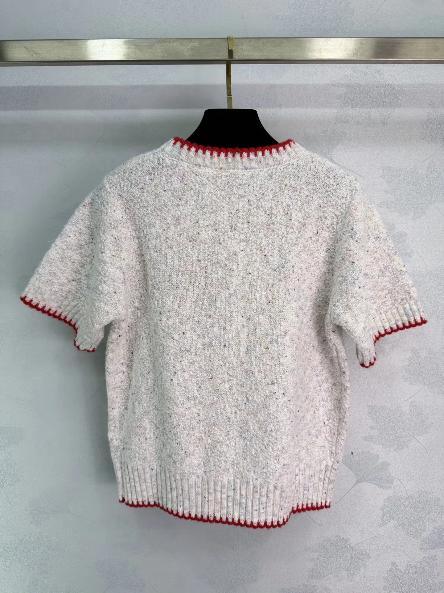 Knitted Short-Sleeve T-Shirt