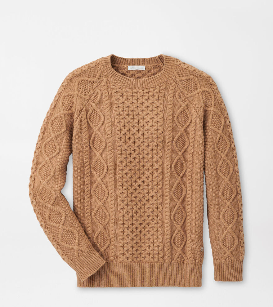 Grace Cable Knit Crew Sweater