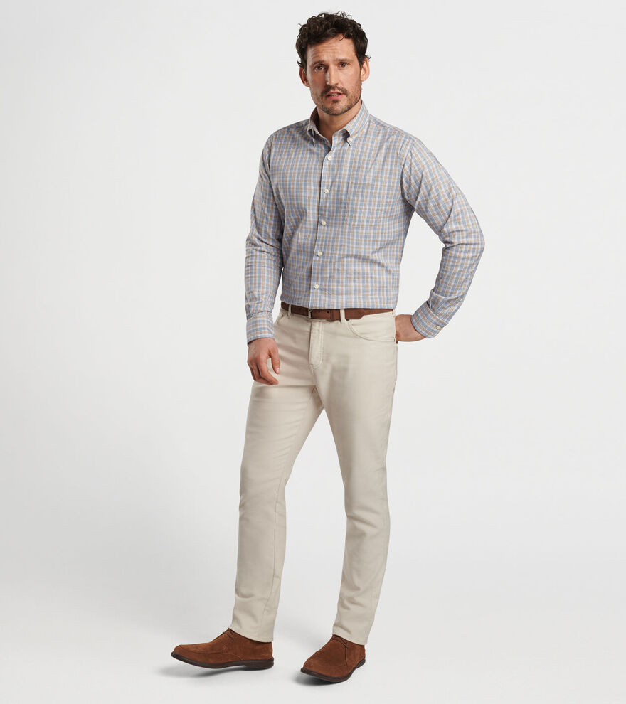 Powell Crown Lite Cotton-Stretch Sport Shirt