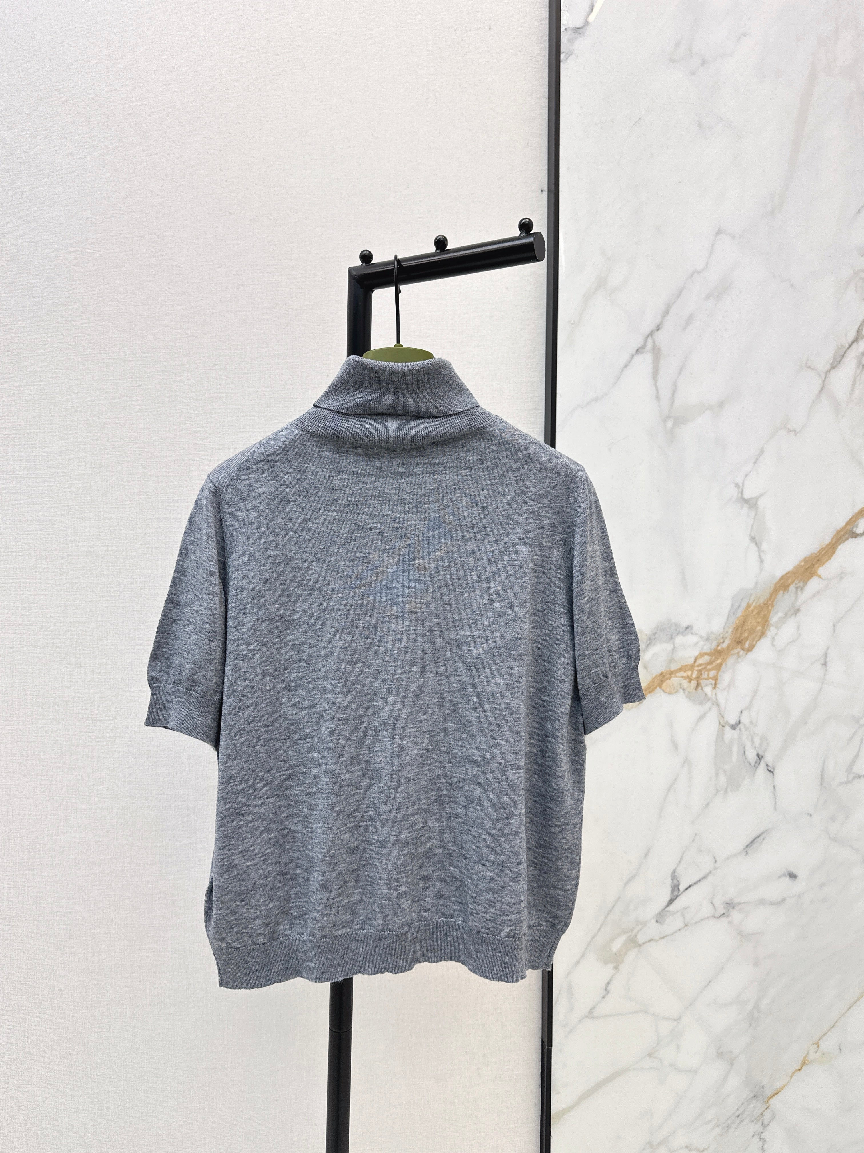 Wool Turtleneck T-Shirt