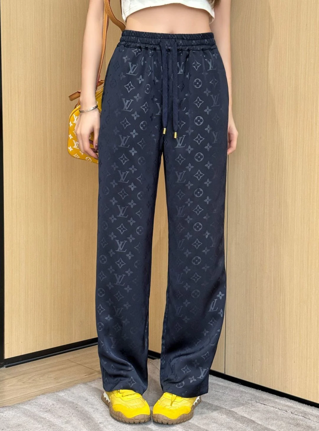 Monogram Straight Leg Pants