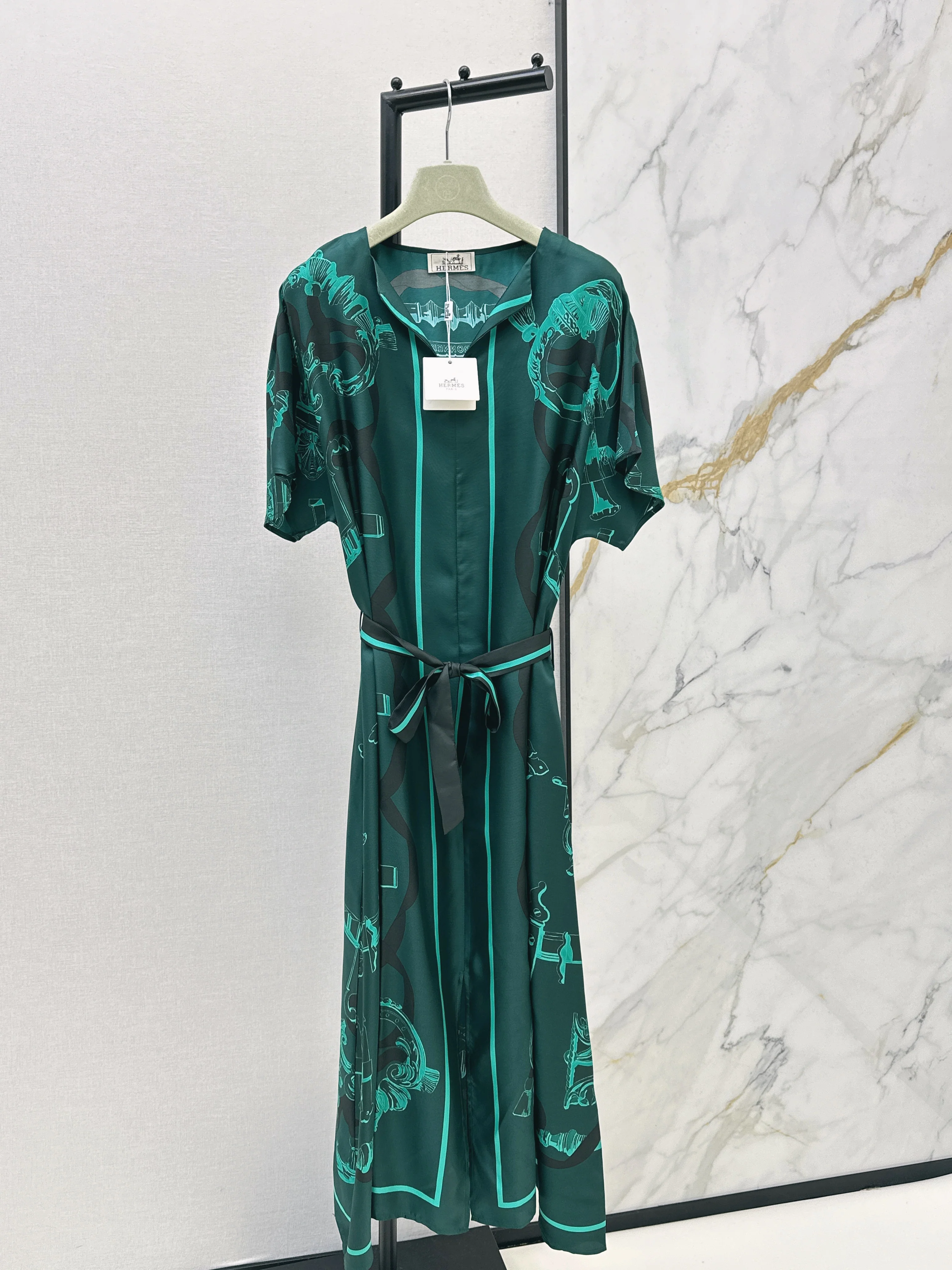 26ss Kaftan Slit Dress