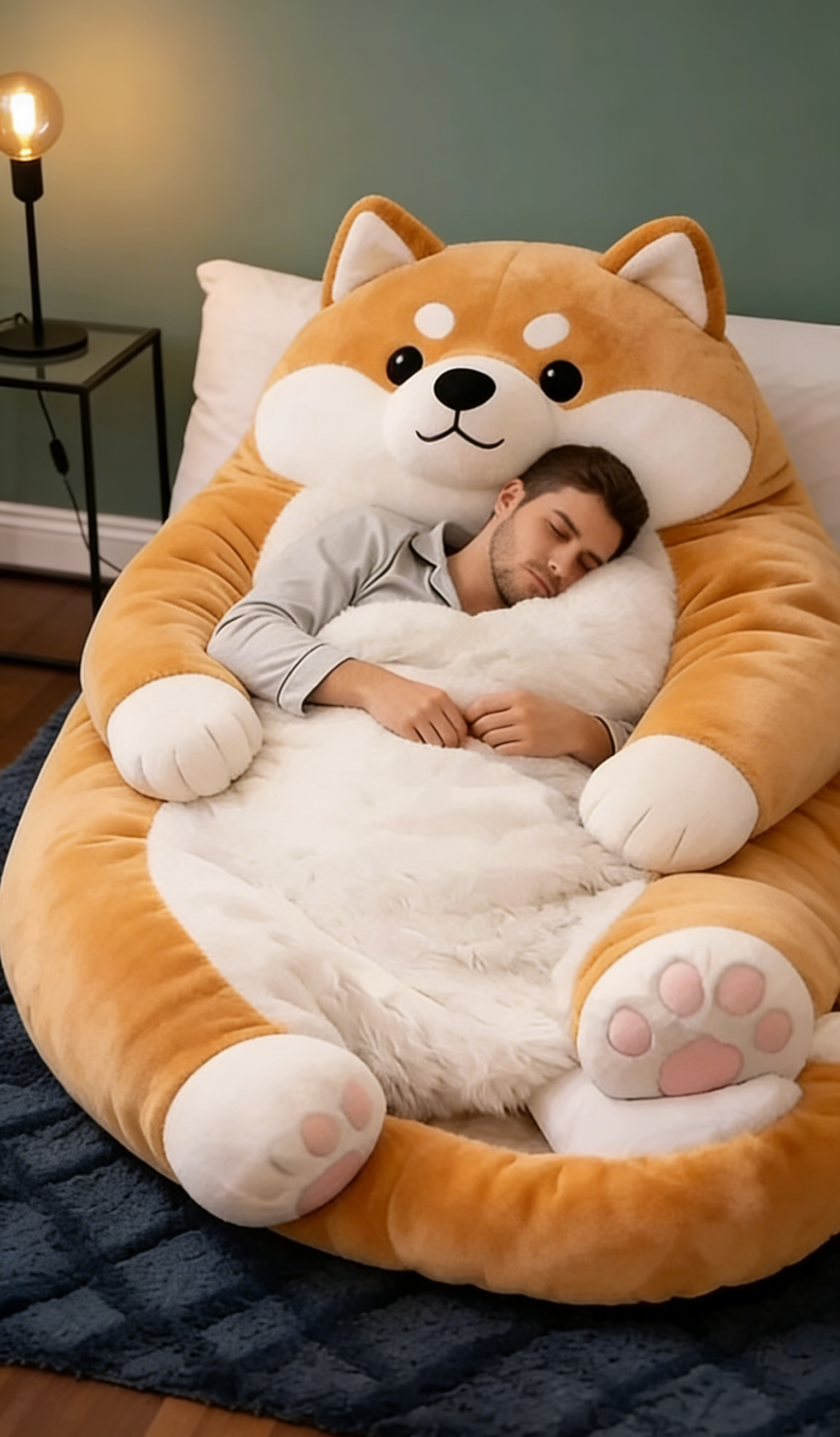 🔥Hot Sale 49% off🌟 Fluffy sleeping bag– Soft, Warm & Purrfectly Cozy😴💤 - Amazon