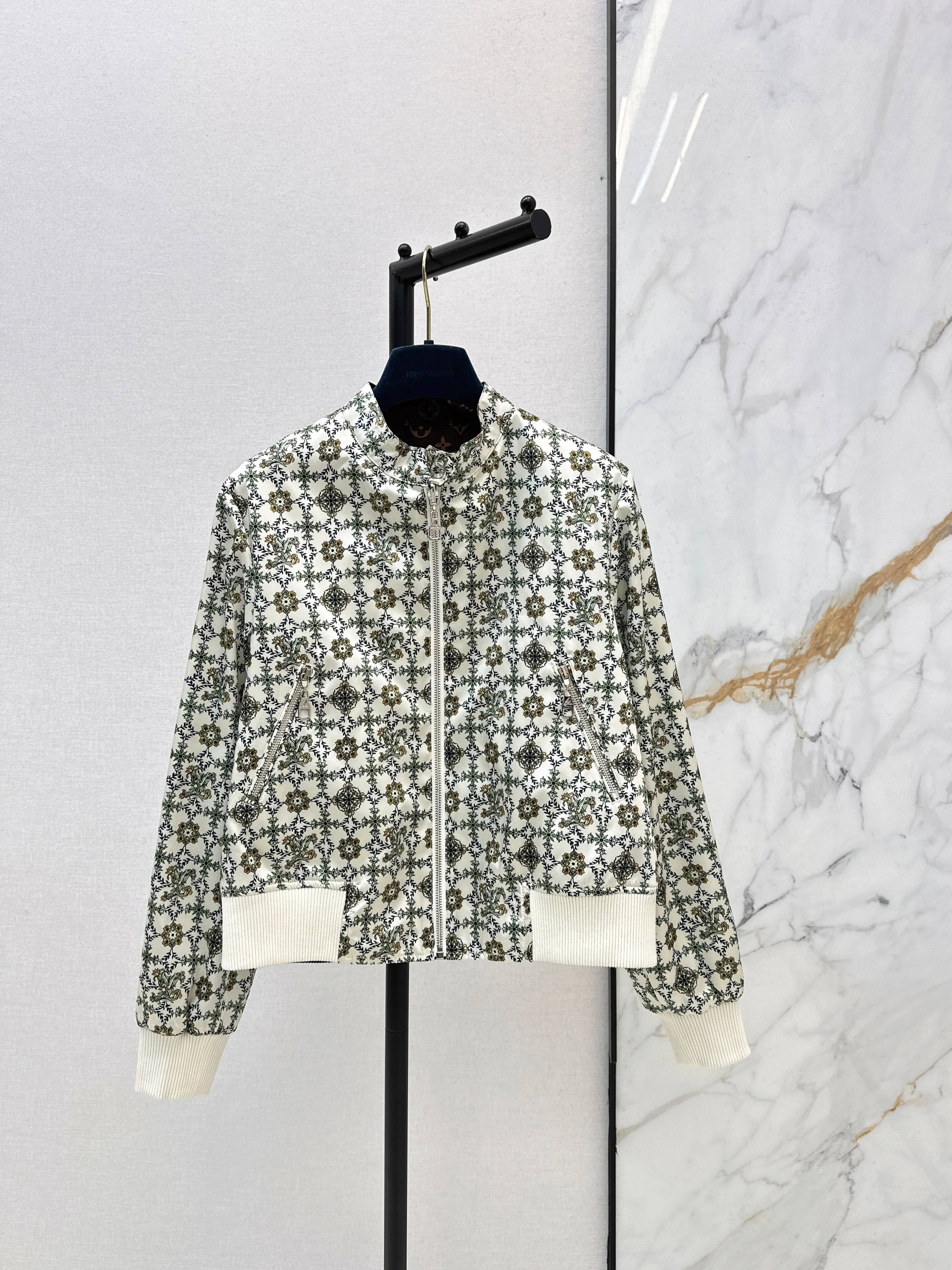 Reversible Stand Collar Jacket