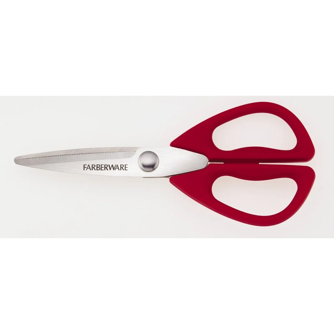 Farberware Professional Stainless Steel All Purpose Kitchen Shears - 9.13 x 2.06 x 0.65 inches - Amazon