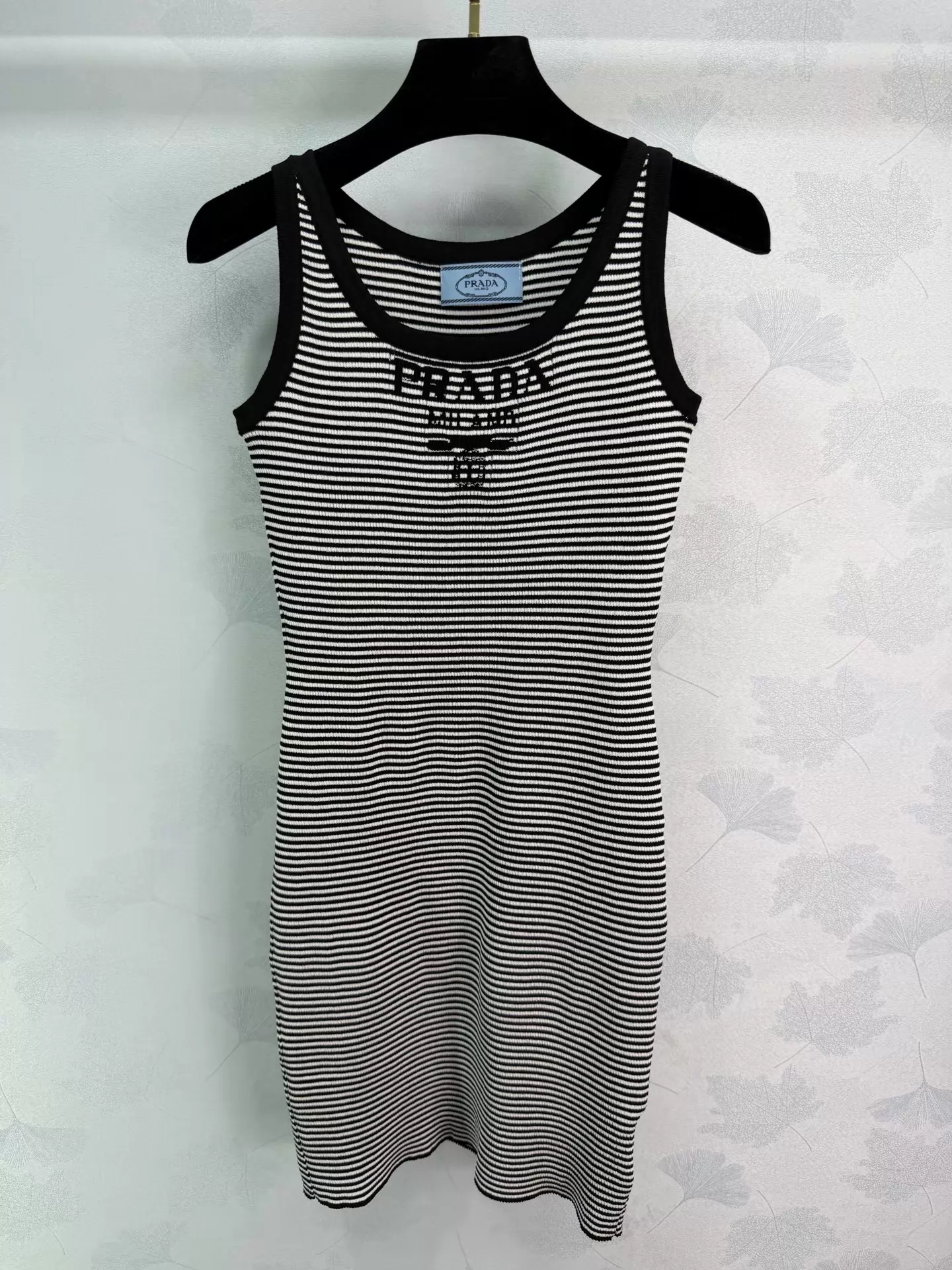 Striped Knit Vest Dress