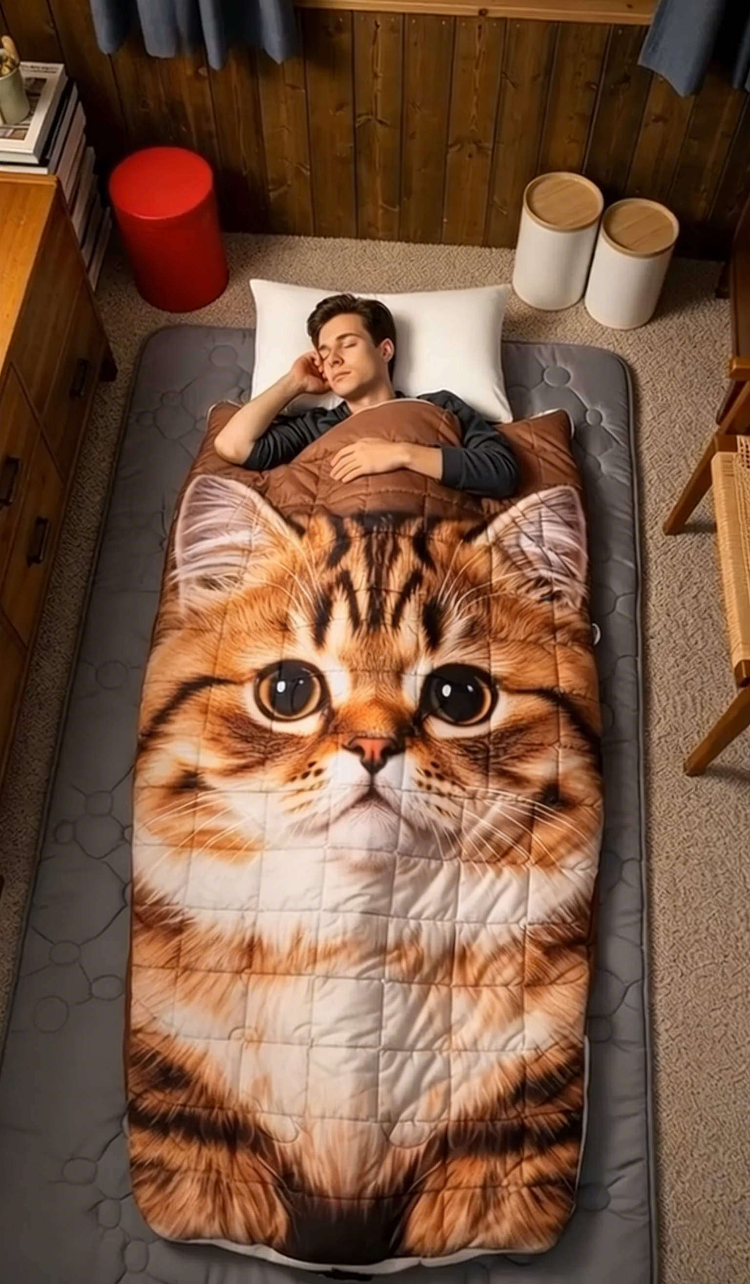 🎁Treat Yourself: 49% OFF Luxury!🎁 Wrap Up in Our Insanely Soft Fluffy Sleeping Bag! 🛌💎 - Amazon