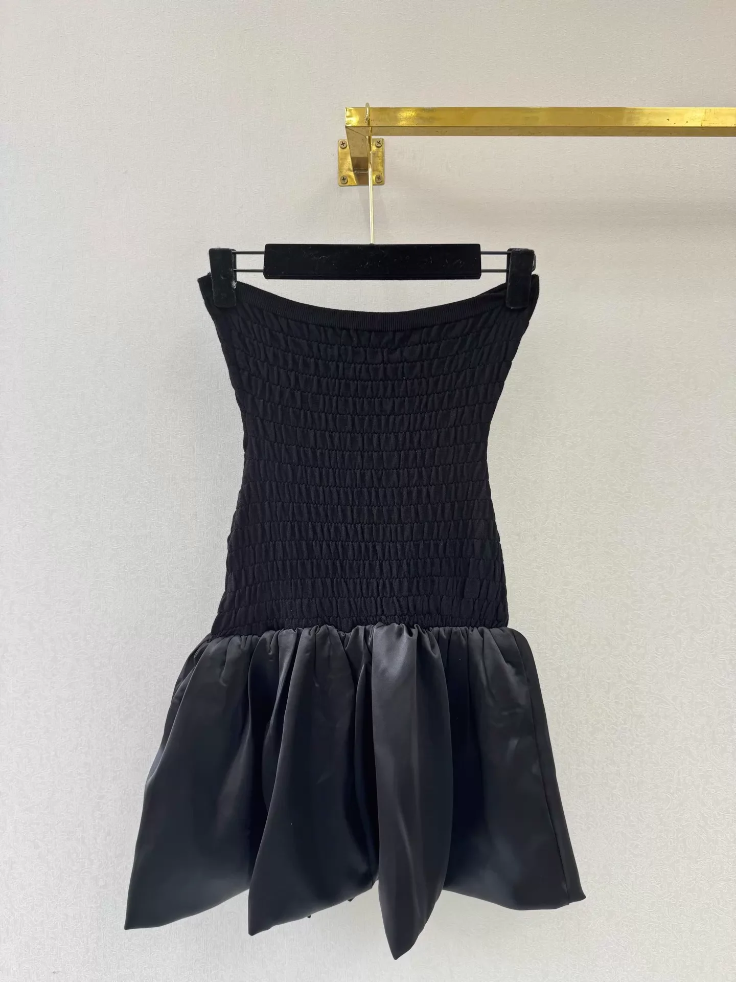 26ss Strapless A-line Dress