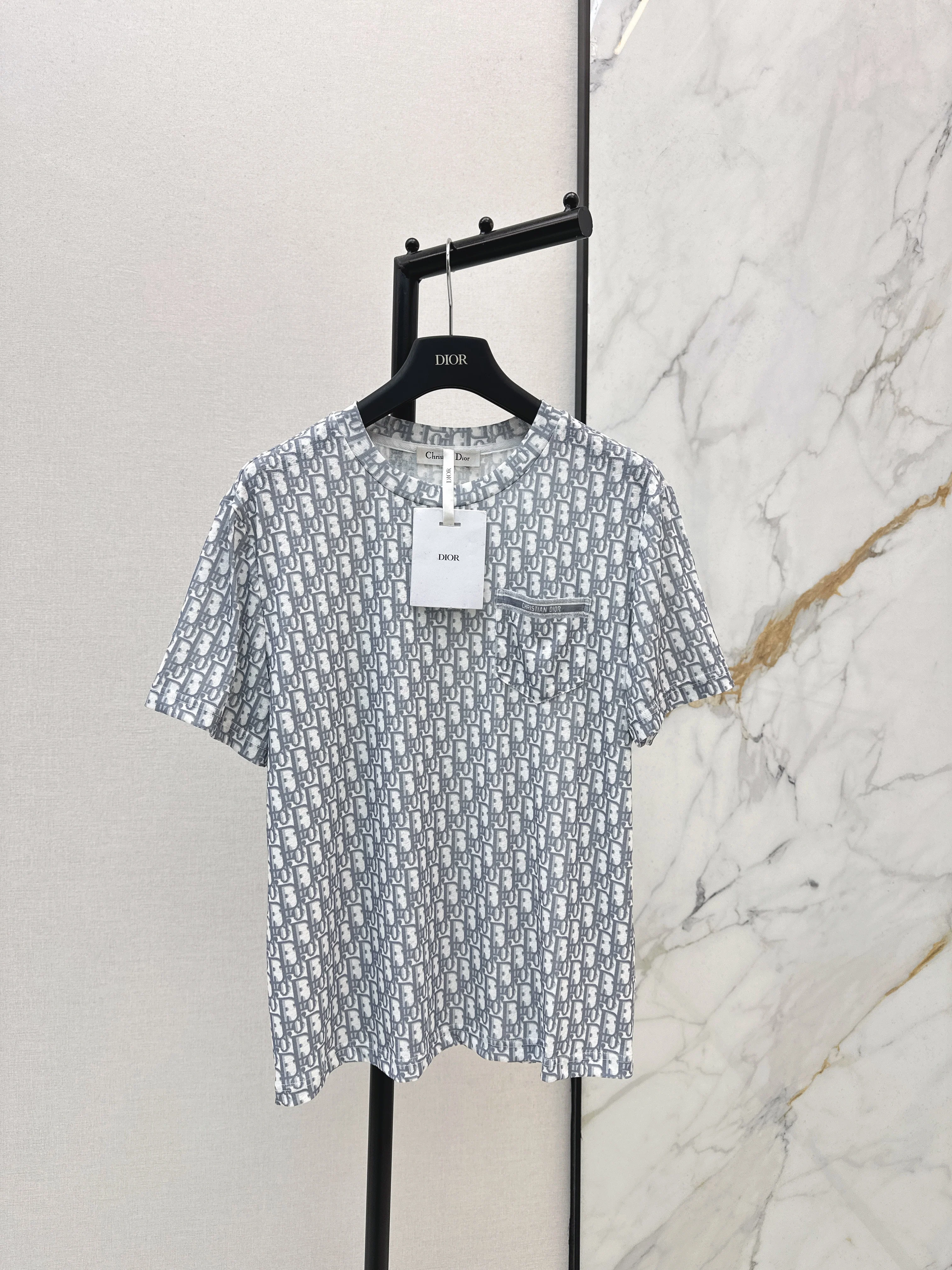 All-over monogram print T-shirt