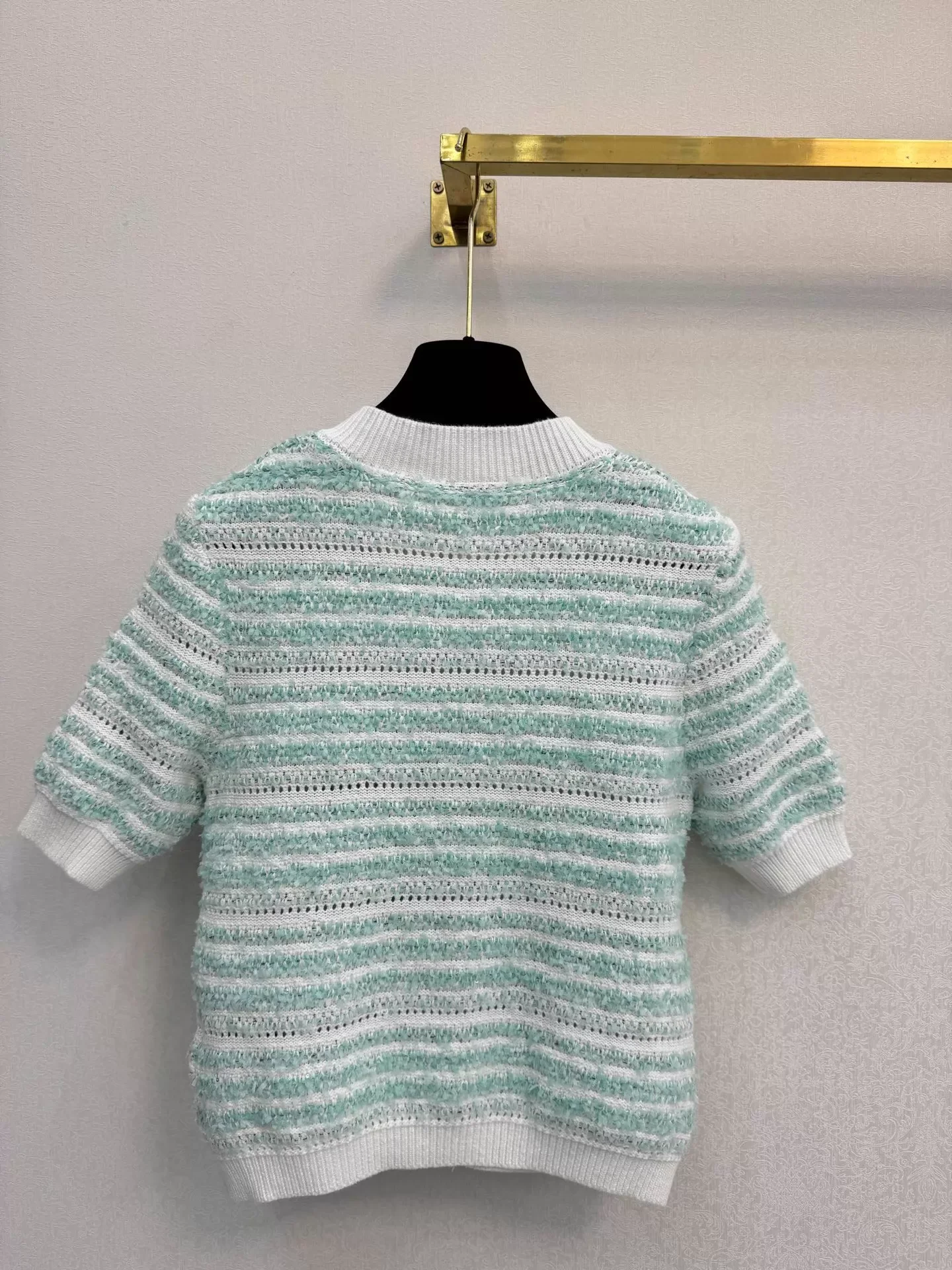 Knitted Short-Sleeve T-Shirt