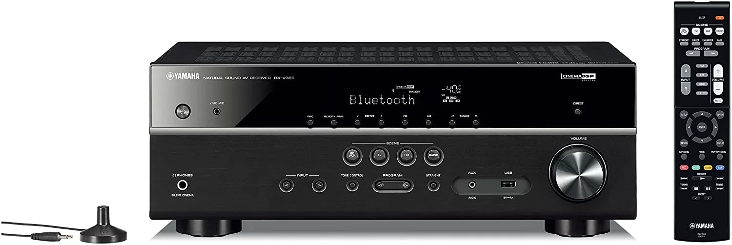 Yamaha Audio YHT-4950U 4K Ultra HD 5.1-Channel Home Theater System with Bluetooth, black - Amazon