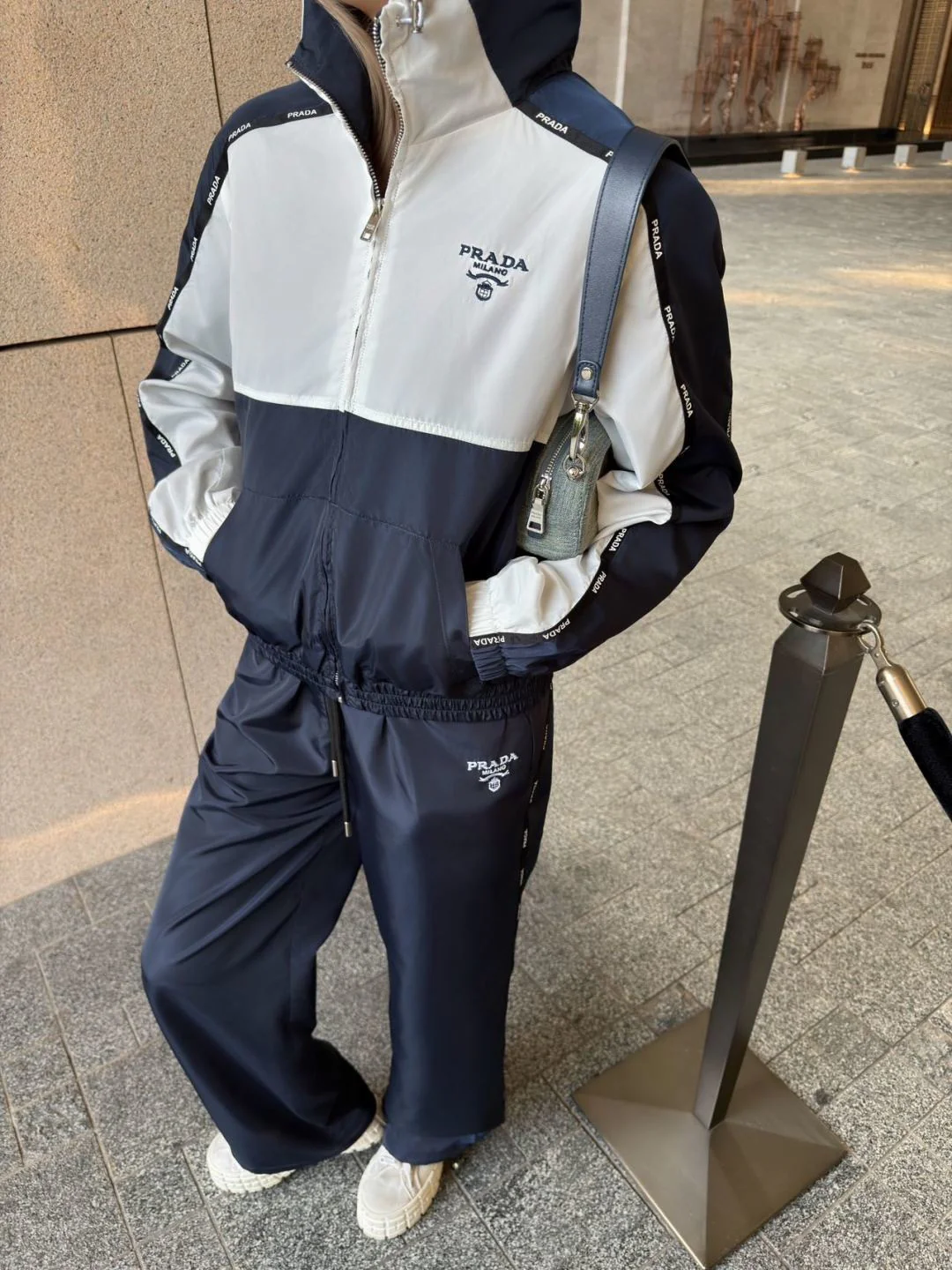 Color-blocked Casual Set