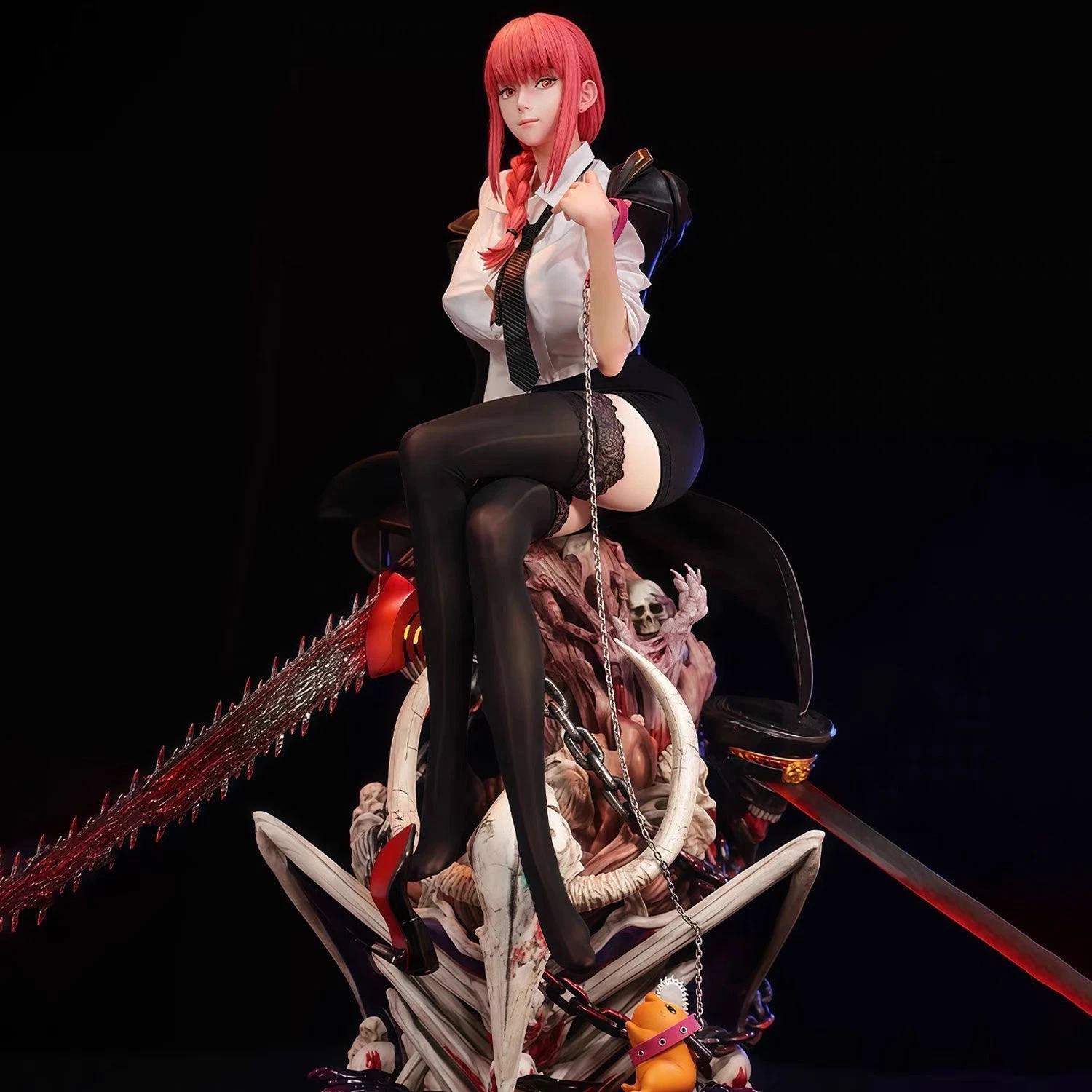Makima (Chainsaw Man) 1/4 Scale Figure – 47cm Collector Statue (Removable Outfit)-$48.88-Photo to 3d art