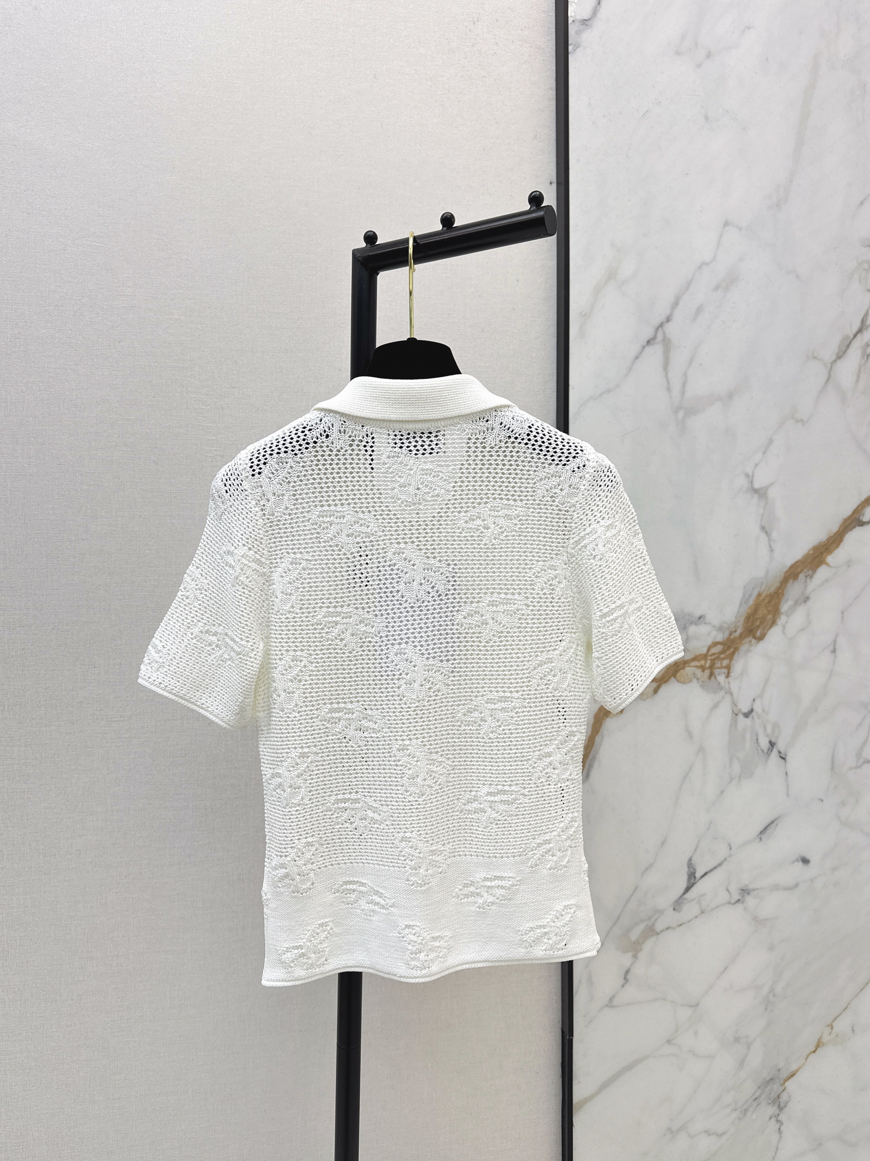 26ss Collared Blended Knit Sweater