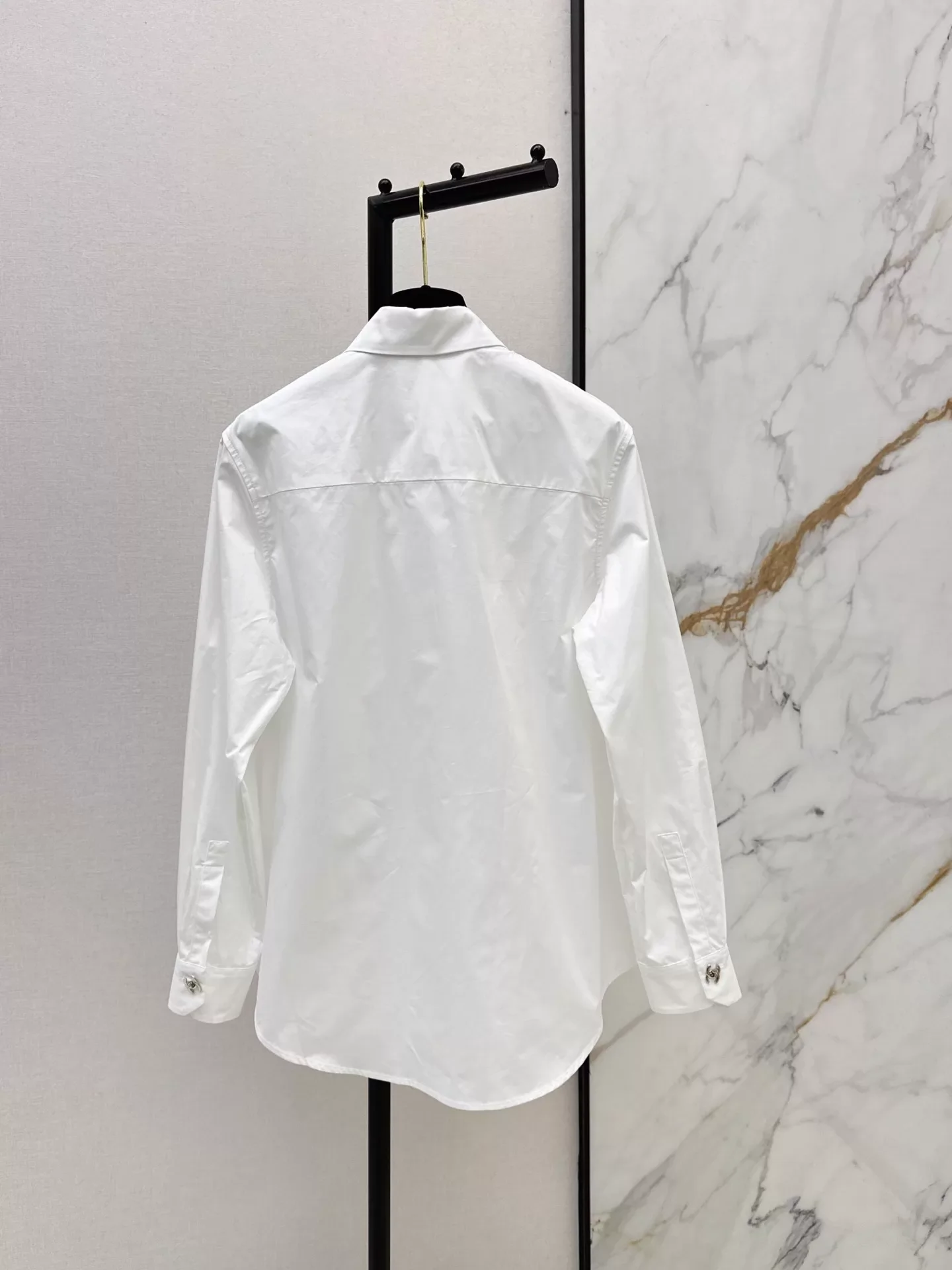 Logo long-sleeved shirt