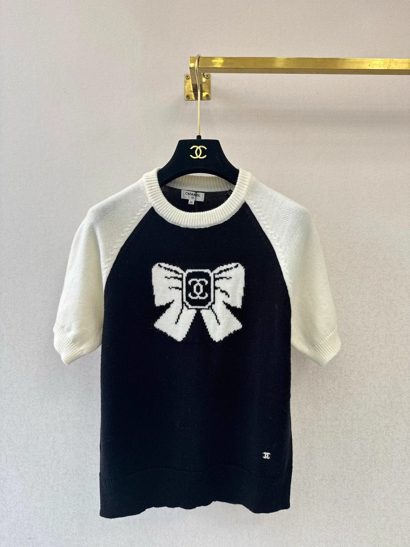 Bow Knit T-shirt