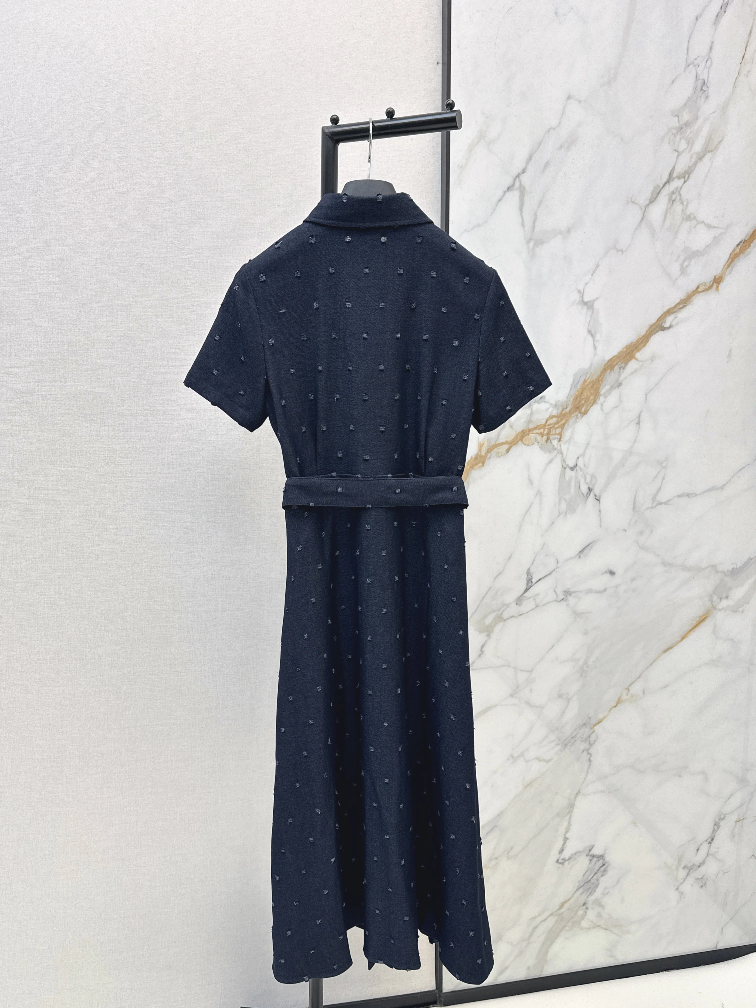 Rhinestone-studded dress