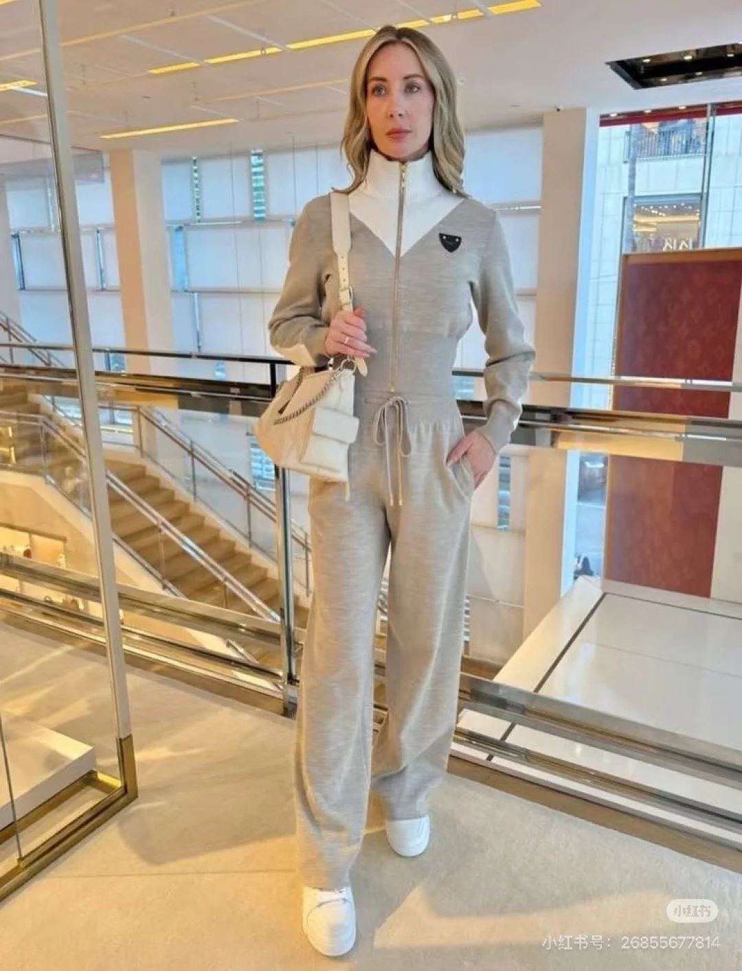 Color-blocked matching set