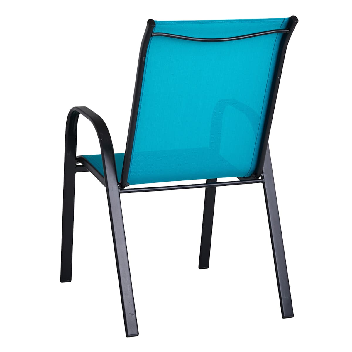 Stackable Sling Patio Chair, Teal - Amazon