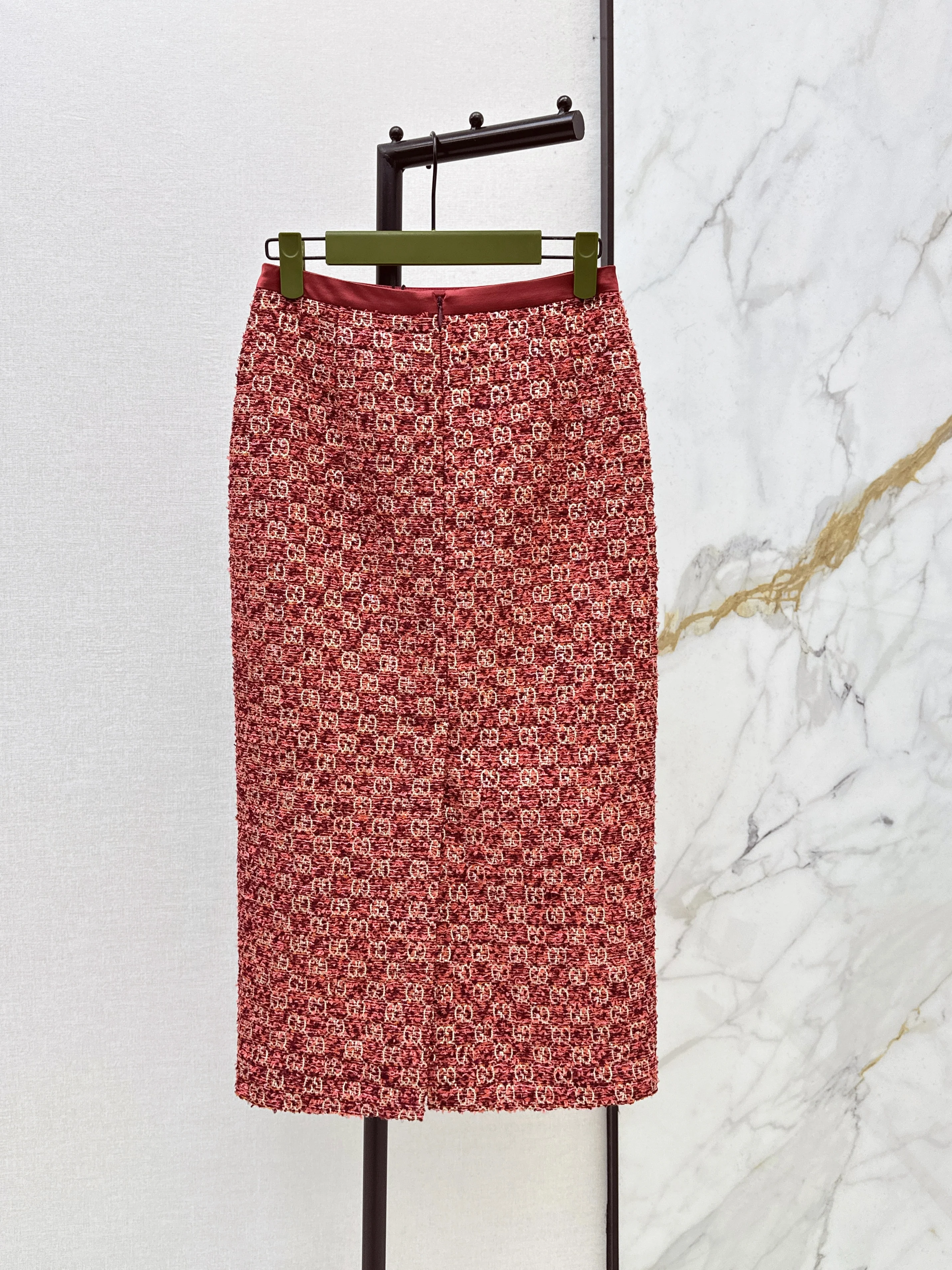 26ss Jacquard Midi Skirt